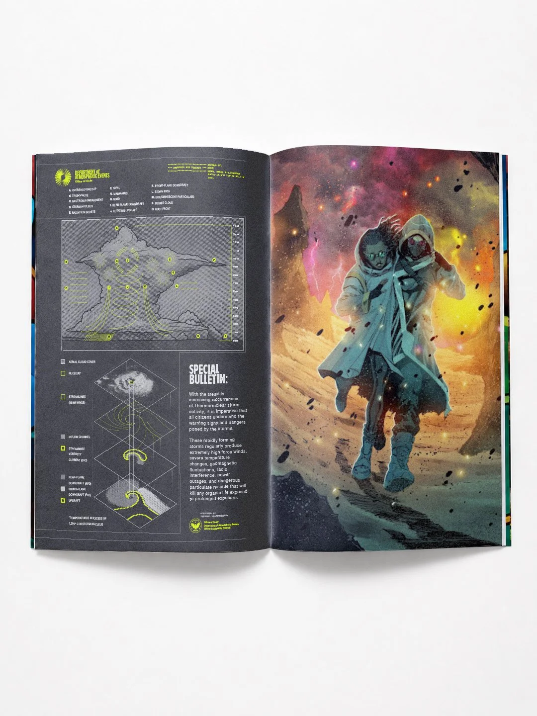 Oakley Future Genesis Chapter 1 Comic Book artist addendum page two