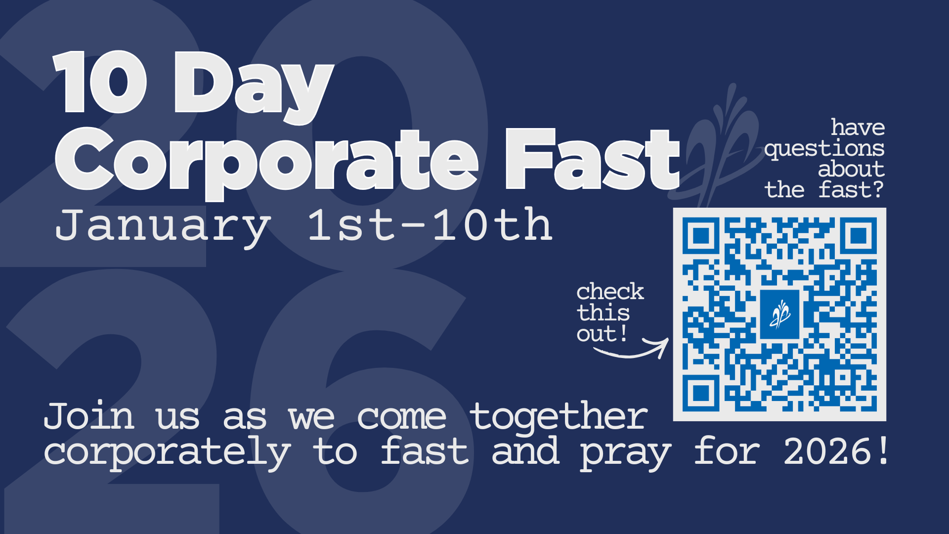 Annual Corporate Fast
