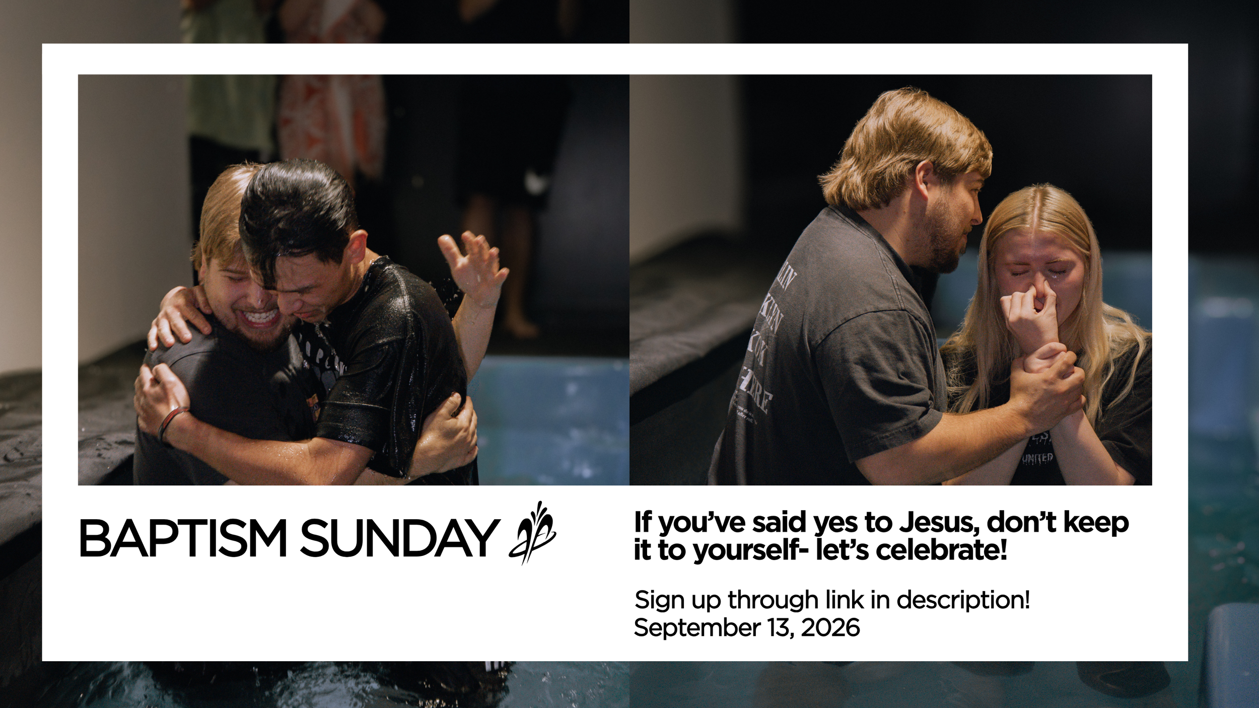 Baptism Sunday