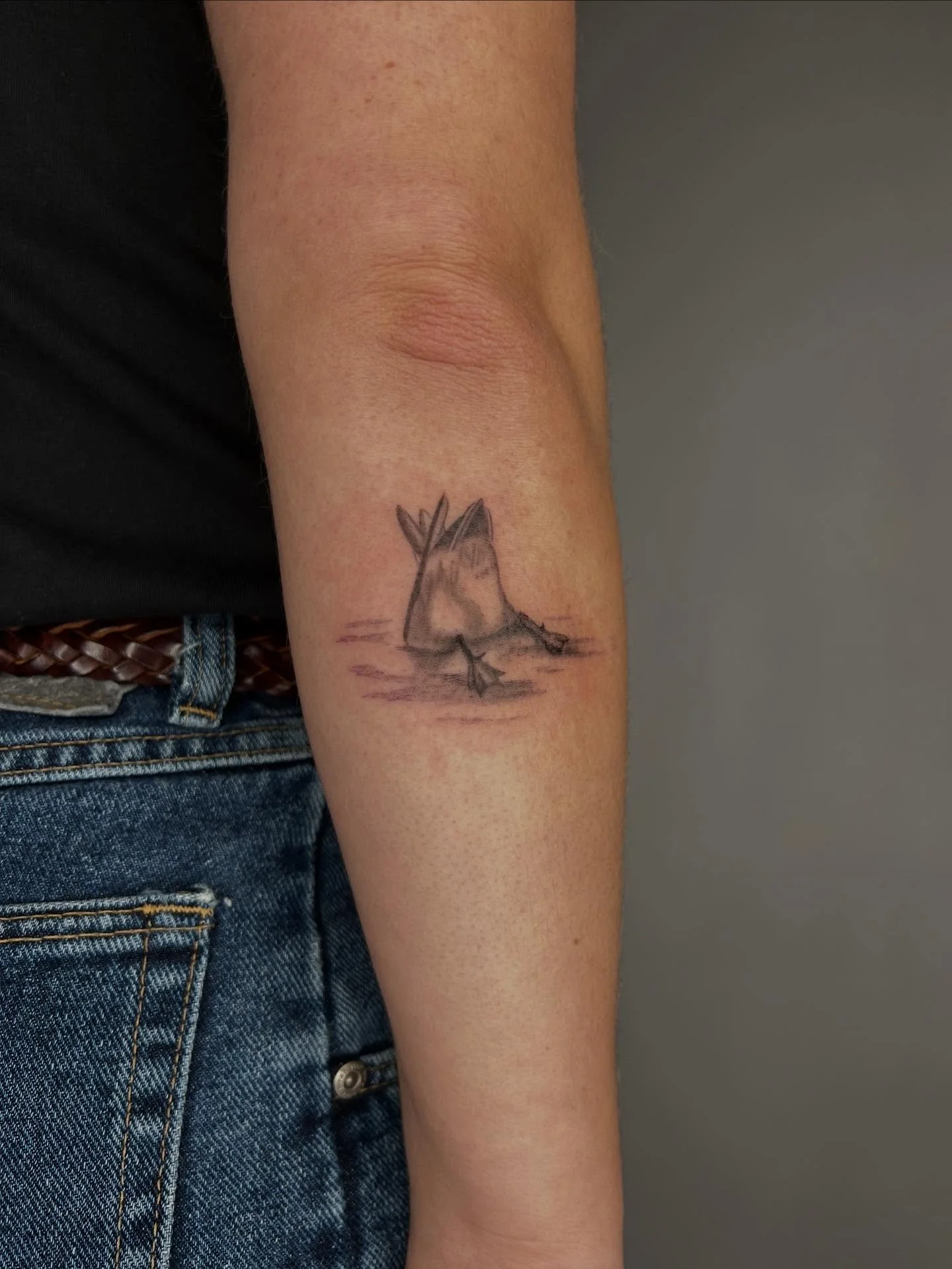 Duck + lavender adornment + a couple of heals from last Jan. Thank you Lydia!!