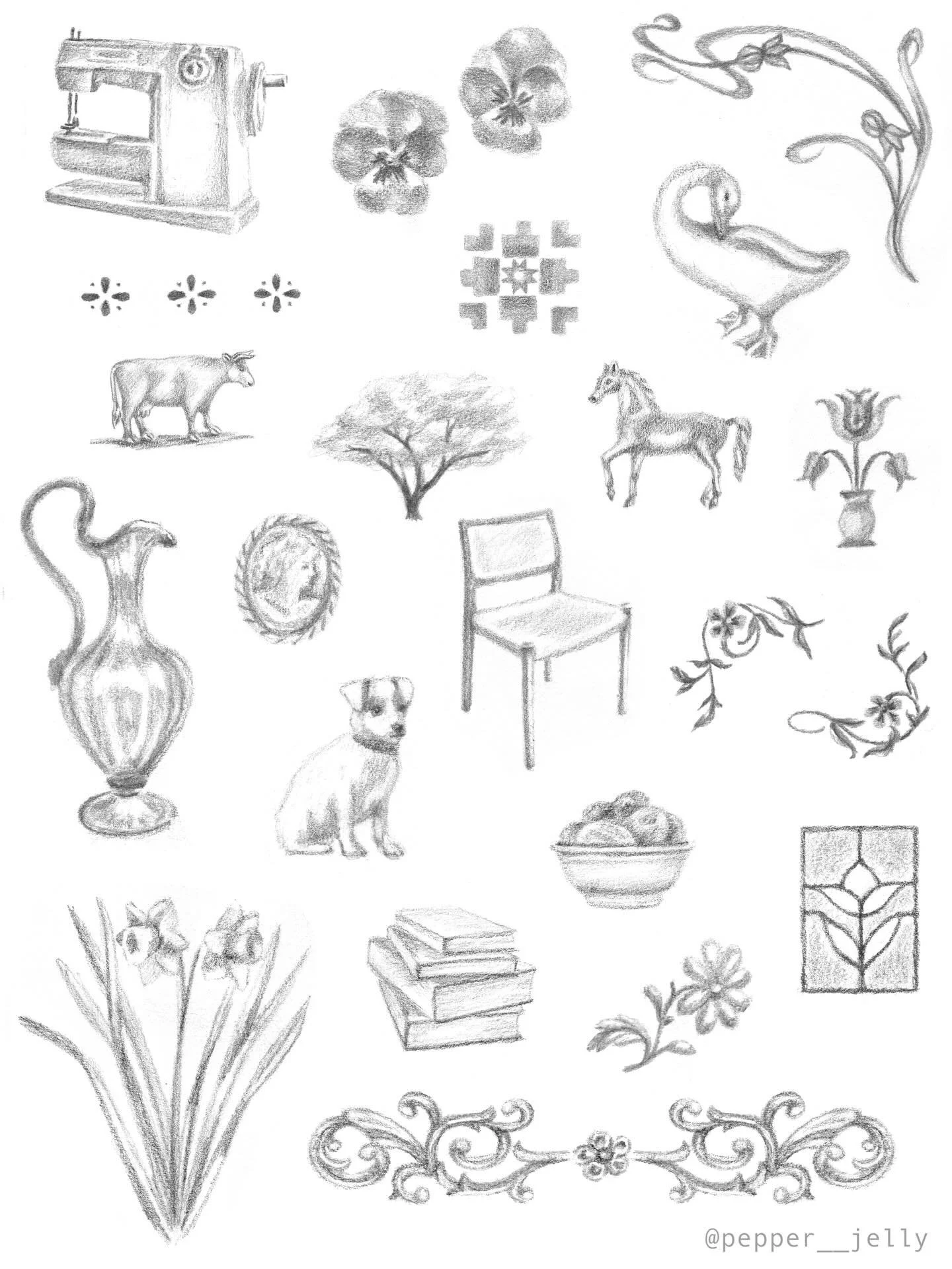 Happy spring! April books are open! Here&rsquo;s some new flash for ya 😘 
🌸 Accepting requests for any available flash and whatever variations might strike your fancy, also customs! 🔗 in b!0 to request an appt 🩷🐂