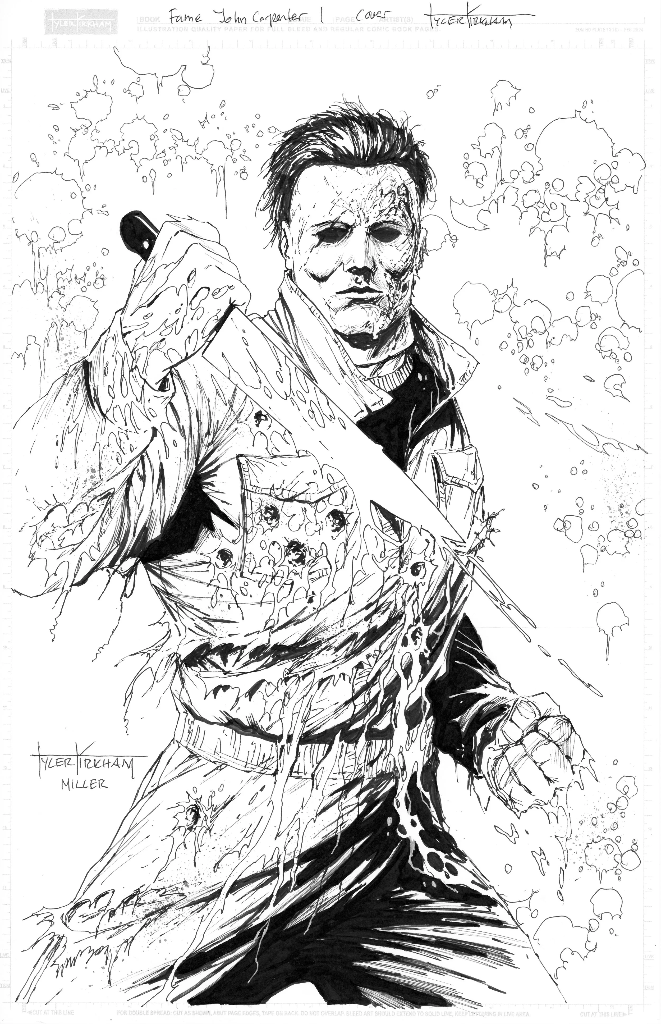 Fame John Carpenter cover by Tyler Kirkham after Miller- $2250.JPG