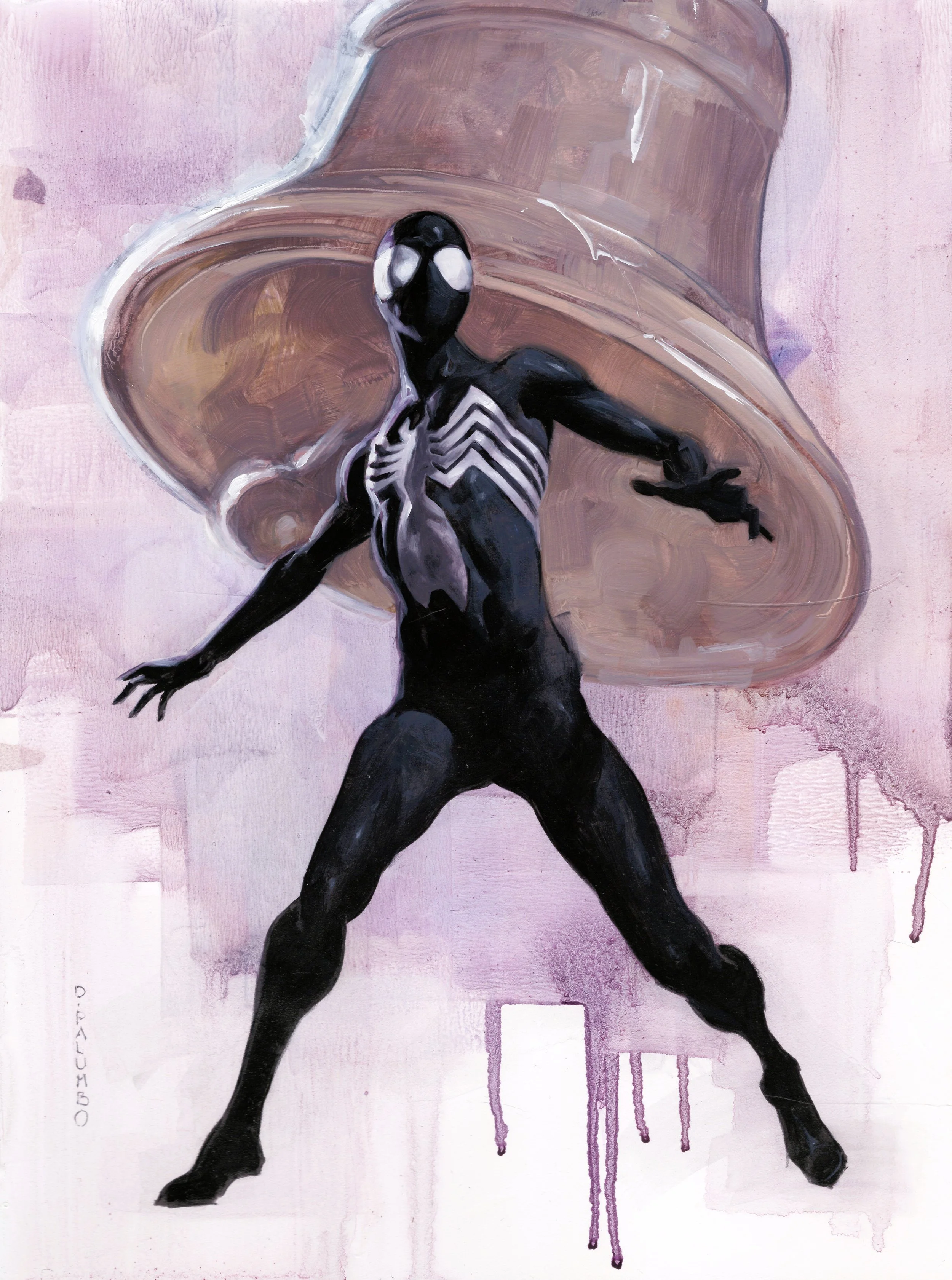 Symbiote Spiderman by David Palumbo