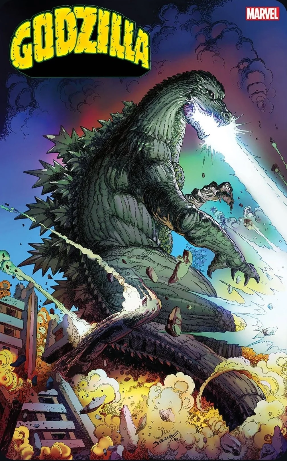 GODZILLA #1 cover by Mark Bagley.jpg
