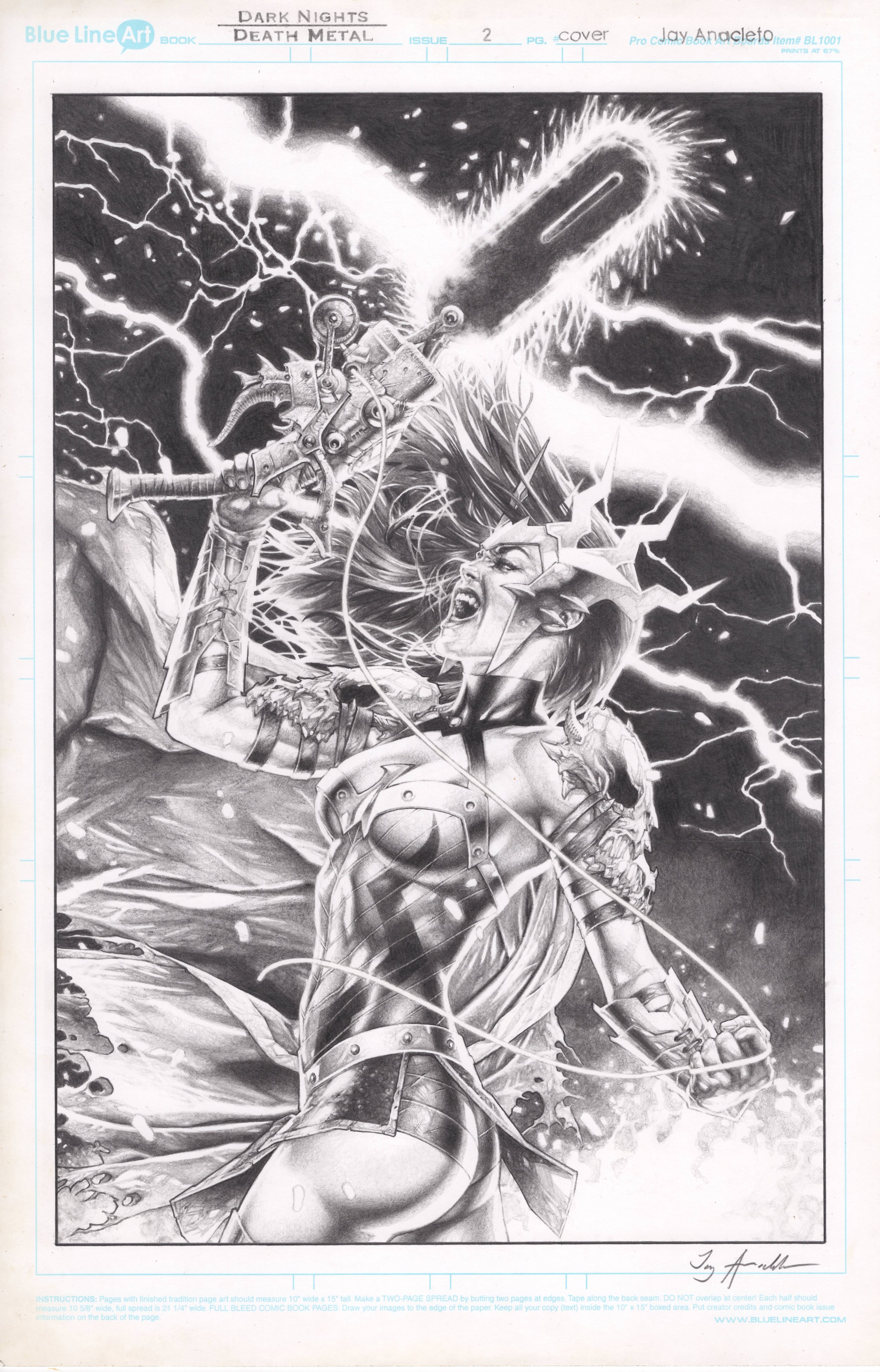Dark Knights Death Metal #2 by Jay Anacelto