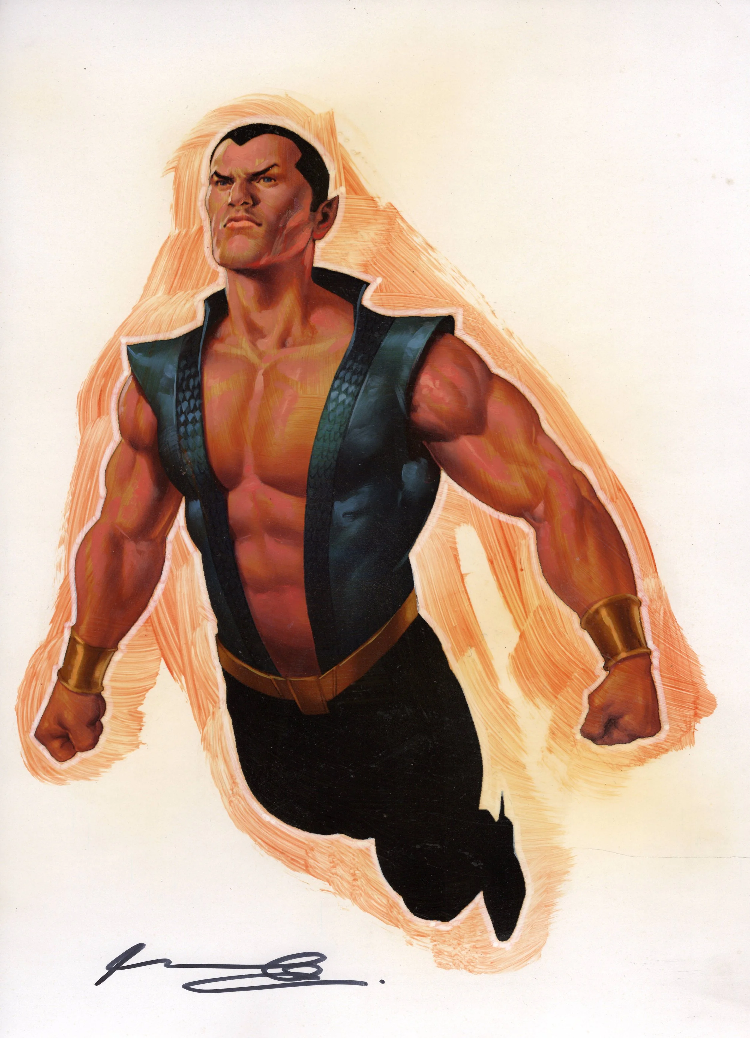 Marvel Exquisite  Gems Namor by Aerial Olivetti