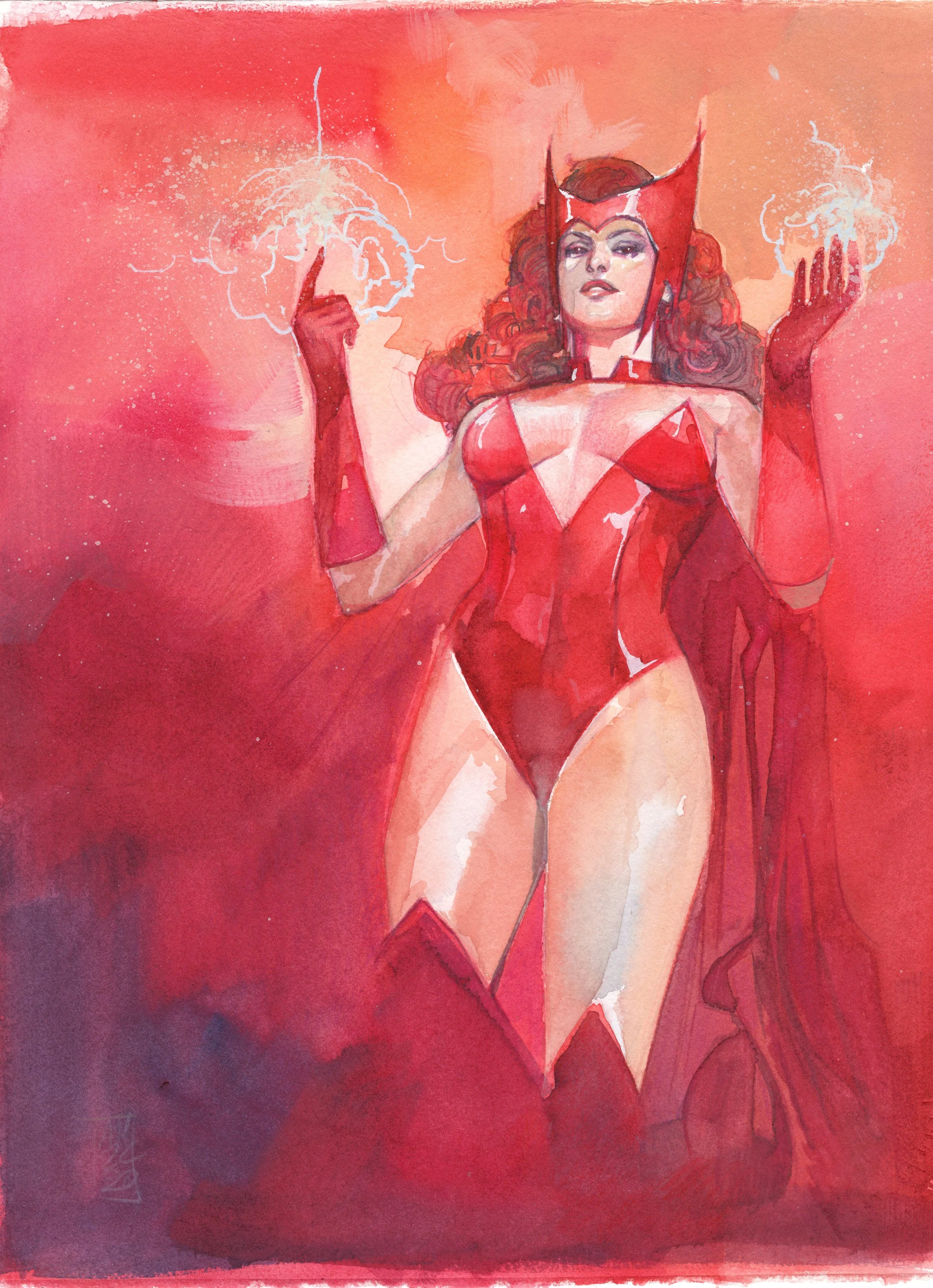 Scarlet Witch by Alex Maleev