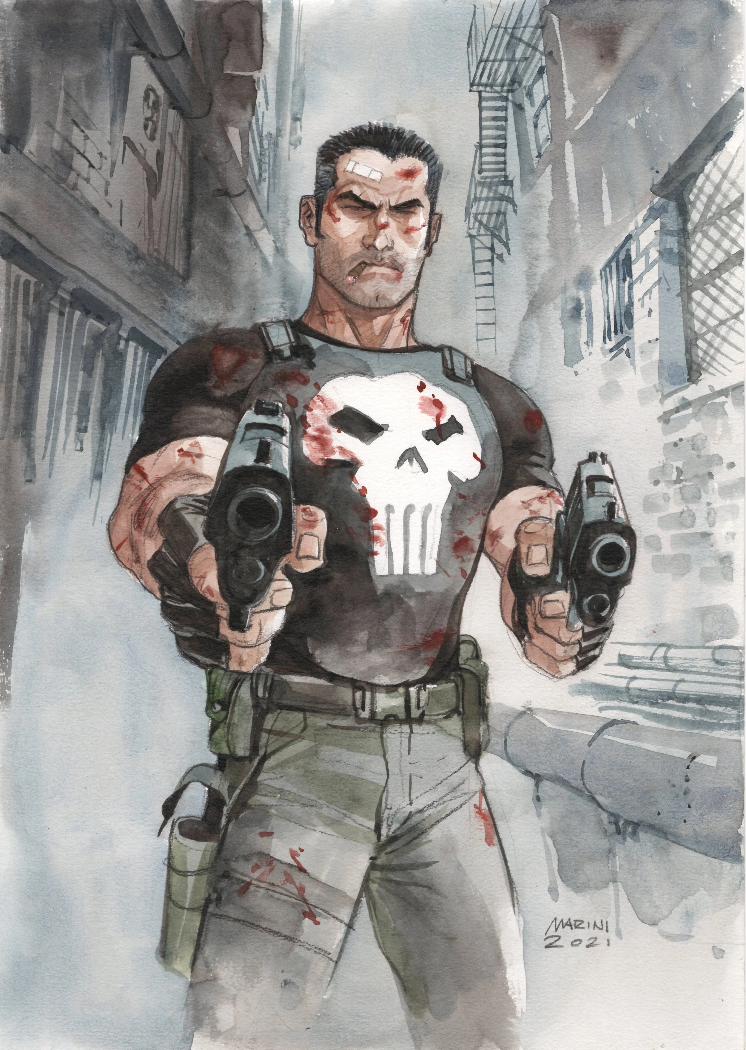 Punisher by Enrico Marini