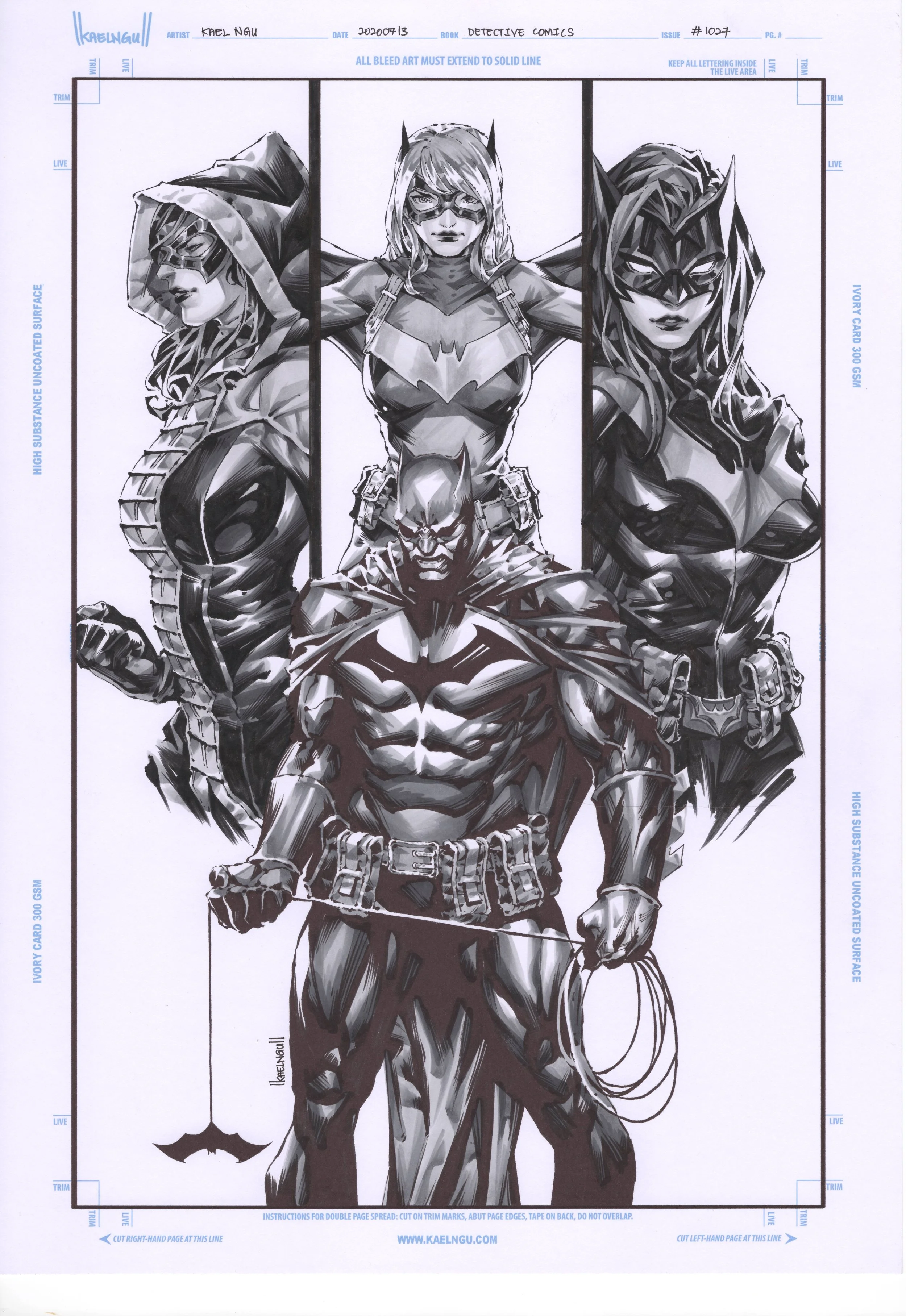 Detective Comics #1027 by Kael Ngu