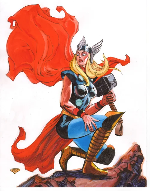 Jane Foster Thor by Dan Brereton | DiTullio Art Collective