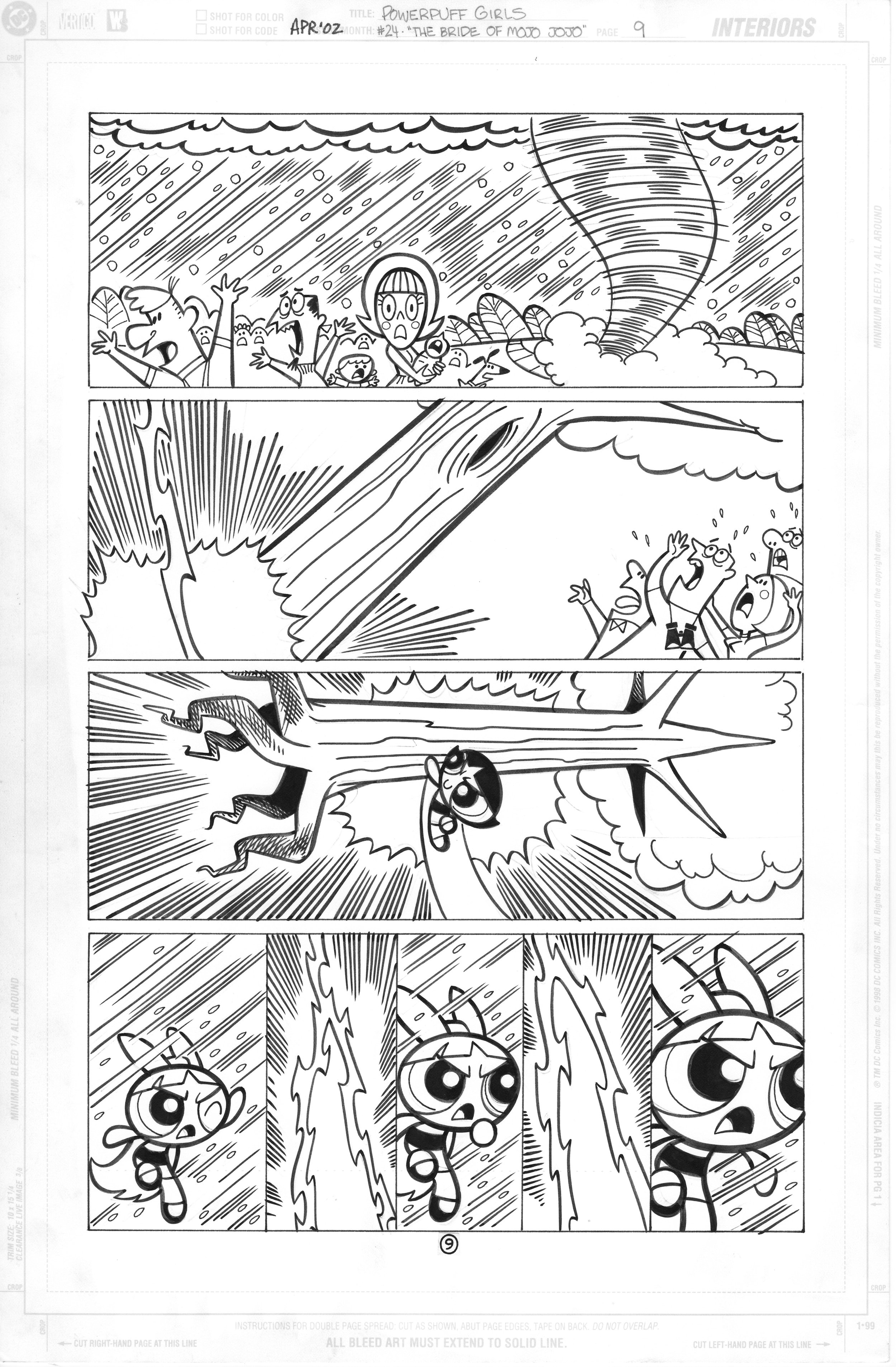 Powerpuff girls #24 pg 9 by Cook & Delcarlo