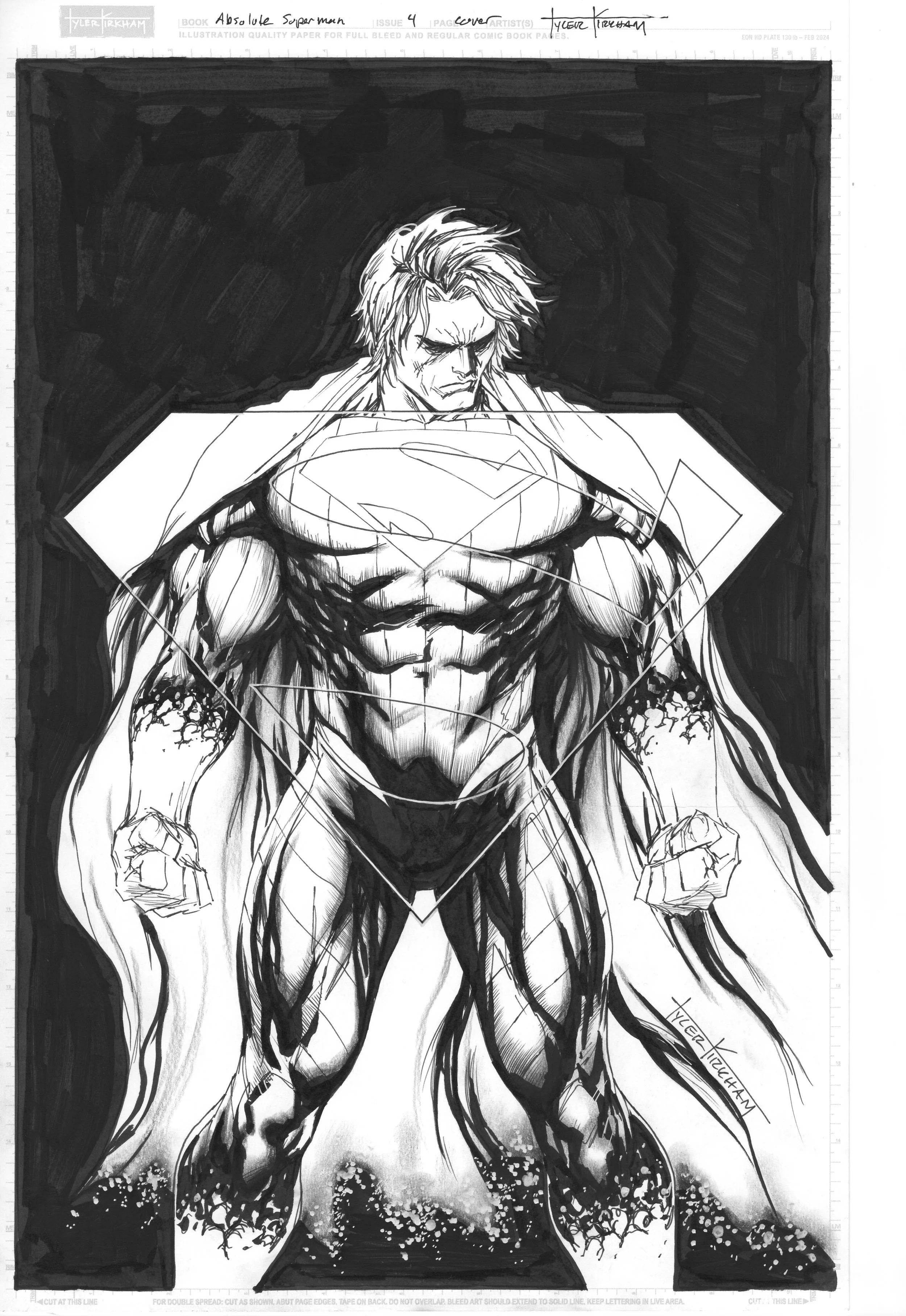 Absolute Superman #4 by Tyler Kirkham- $,500.JPG