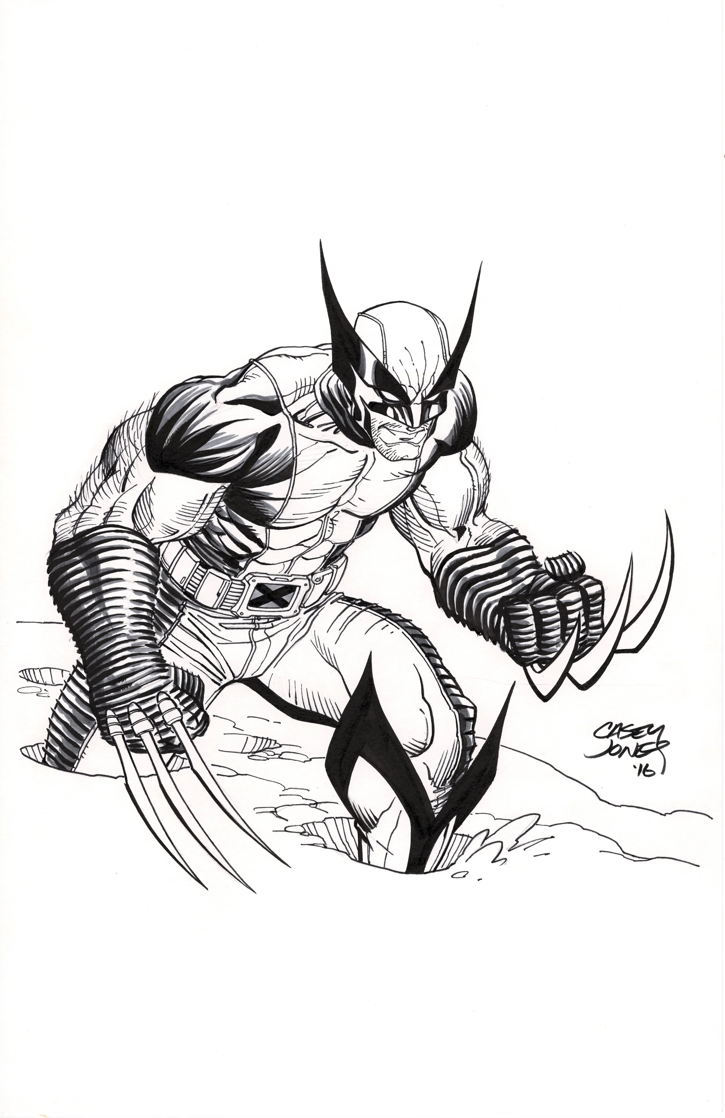 Wolverine by Casey Jones