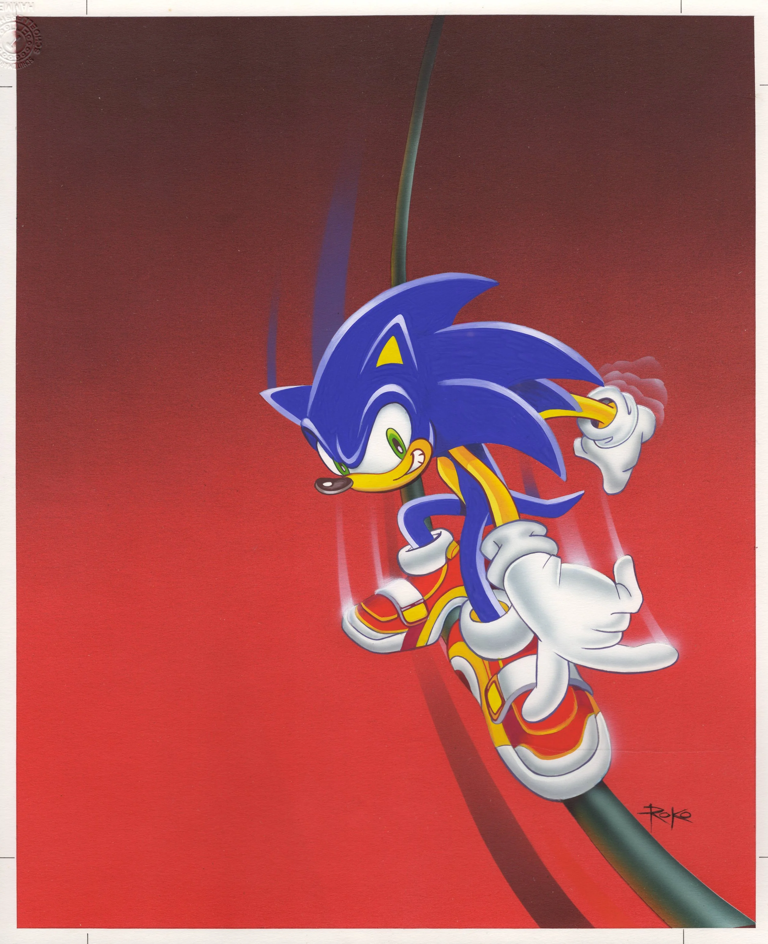 Super game power cover (Sonic the hedgehog) by Roko.JPG