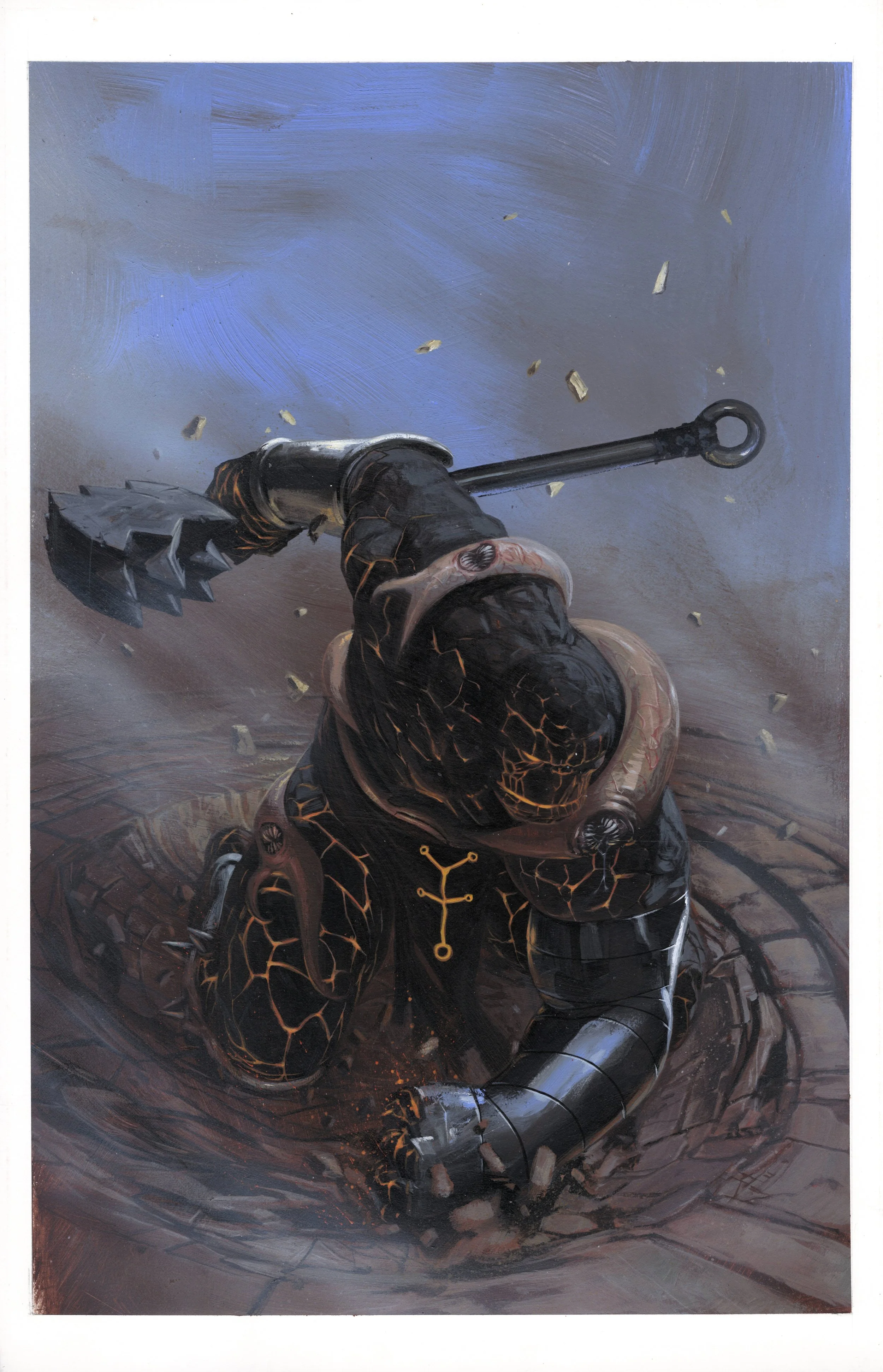 Fear itself  FF #1 by Gabriele Dell'Otto