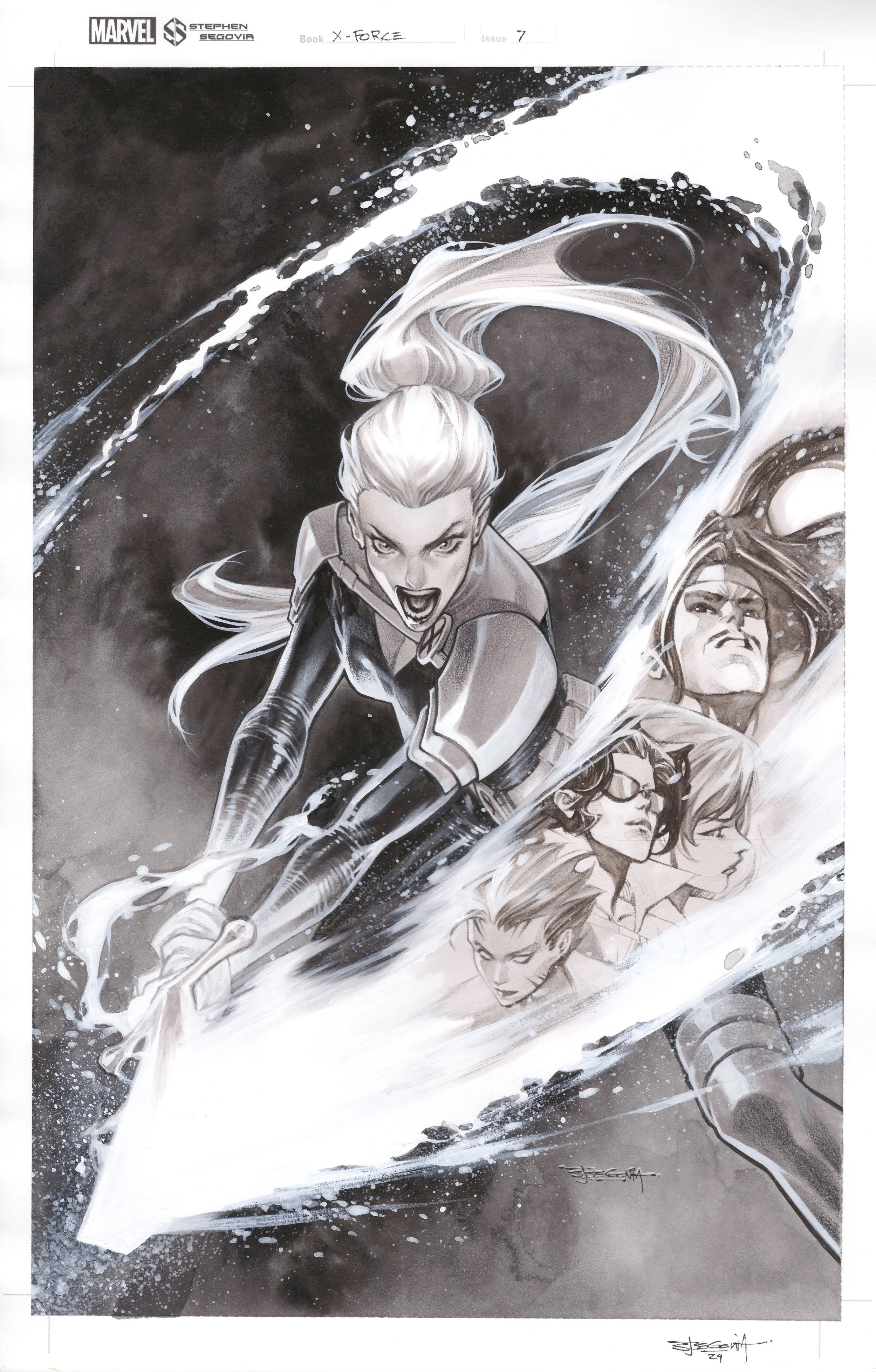 X-Force #7 cover by Stephen Segovia- $3500(1).JPG