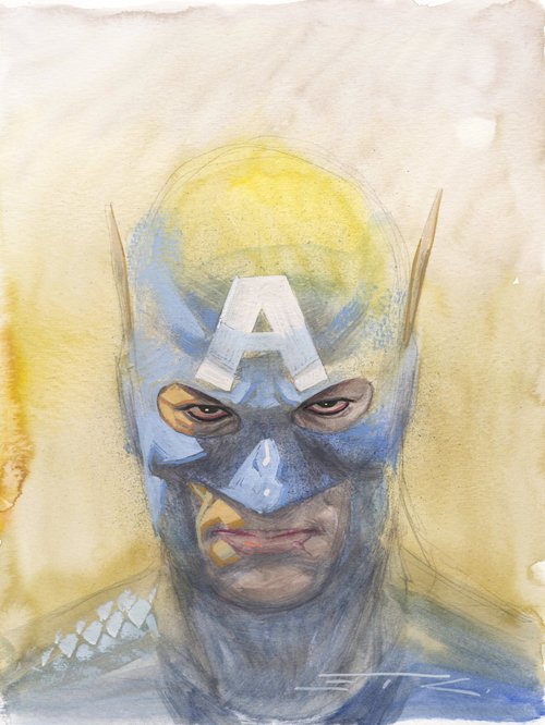 Captain America by Esad Ribic | DiTullio Art Collective