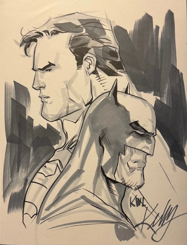 Superman & Batman by Ken Lashley