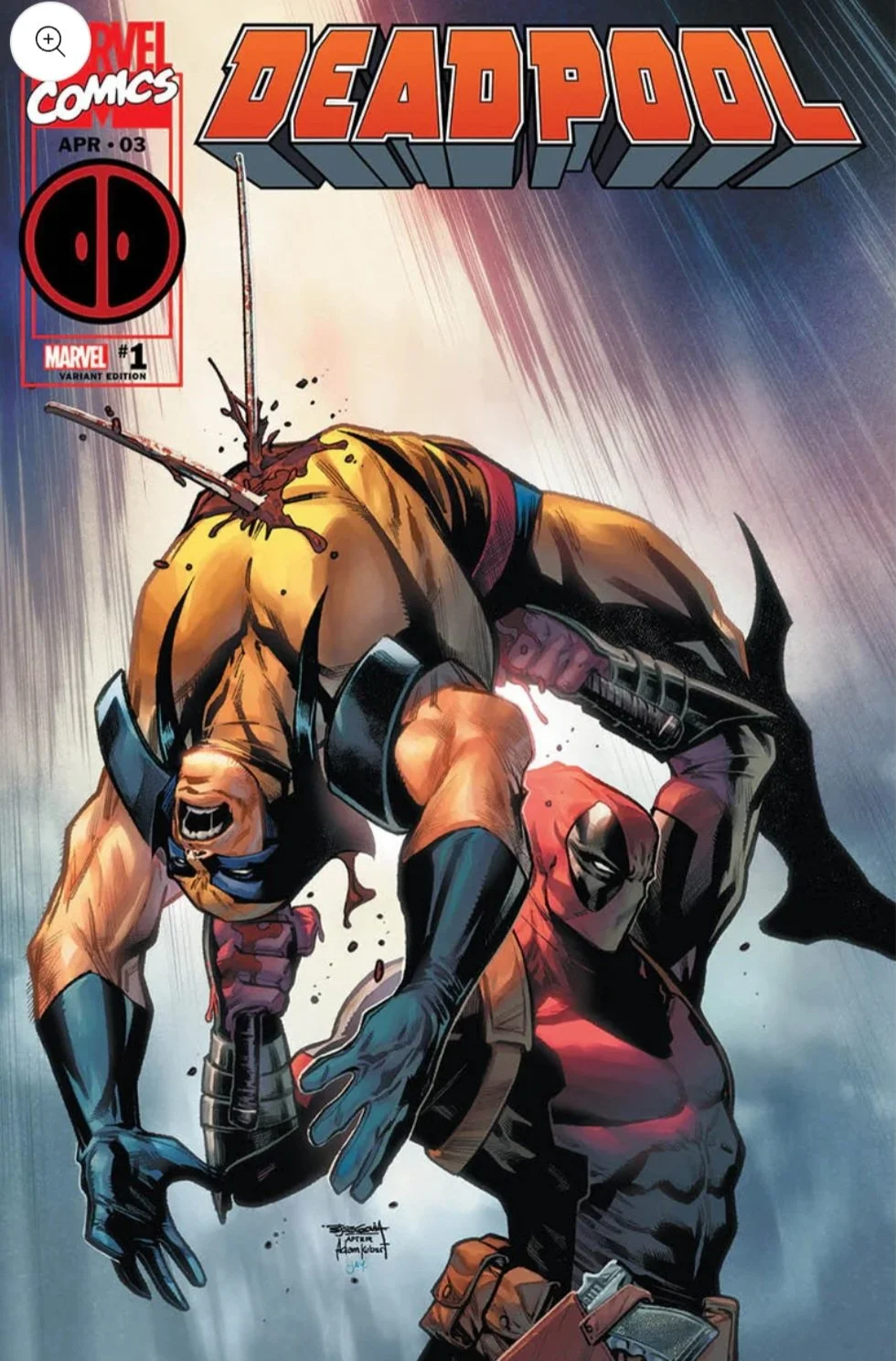 Deadpool #1 cover by Stephen Segovia- $3500.jpg