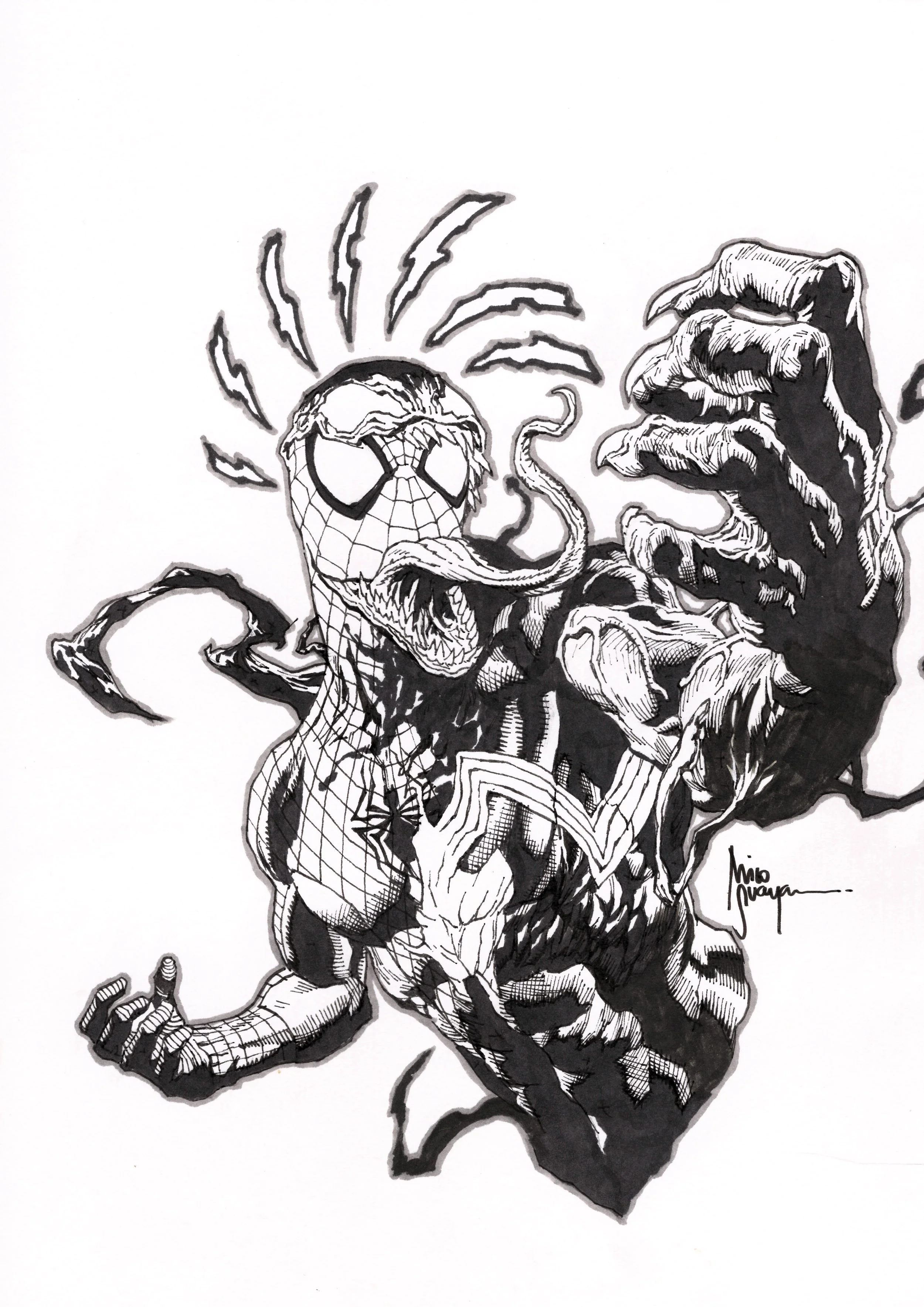 SpiderVenom by Mico Suayan