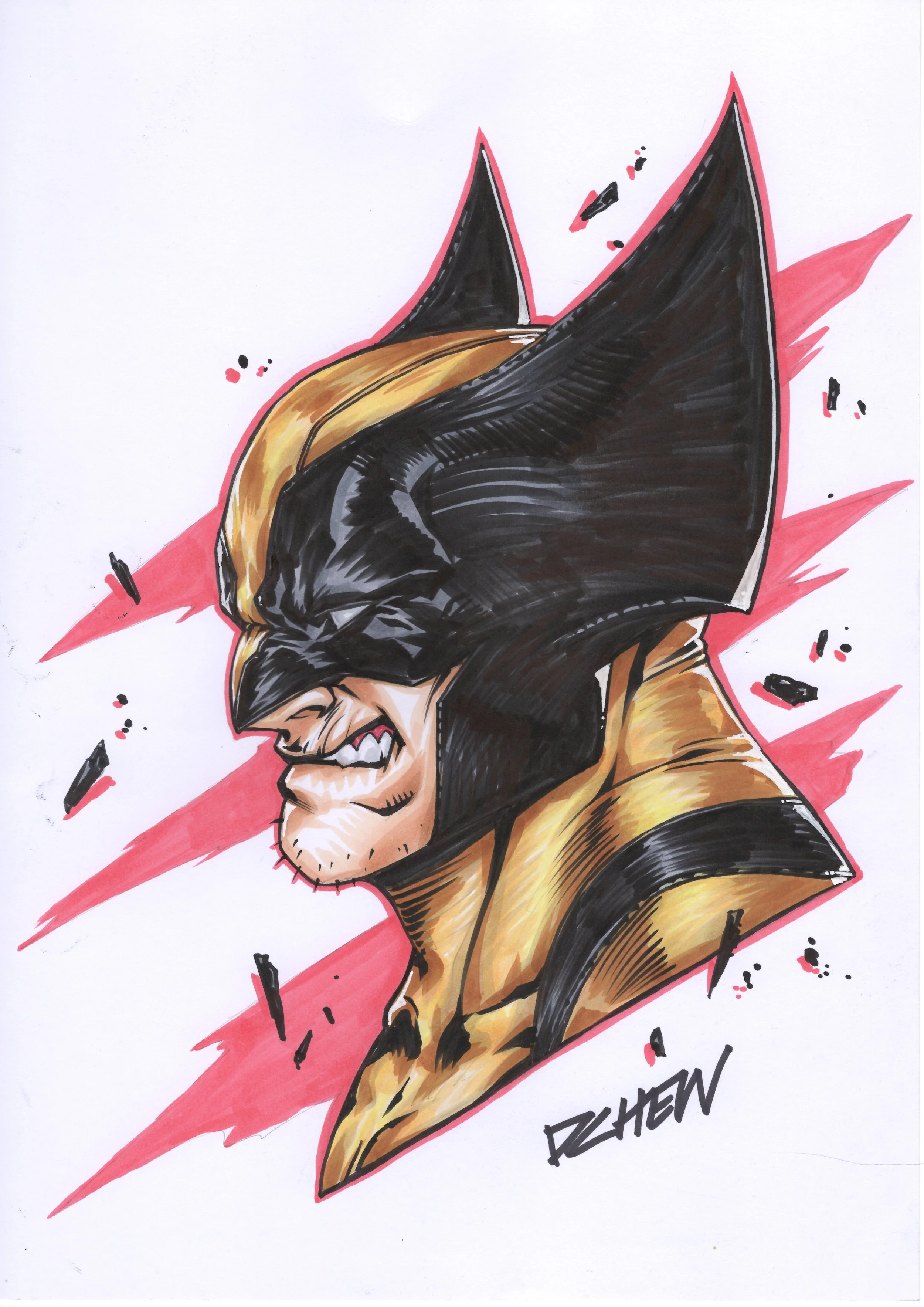 Wolverine by Derrick Chew- $400.JPG