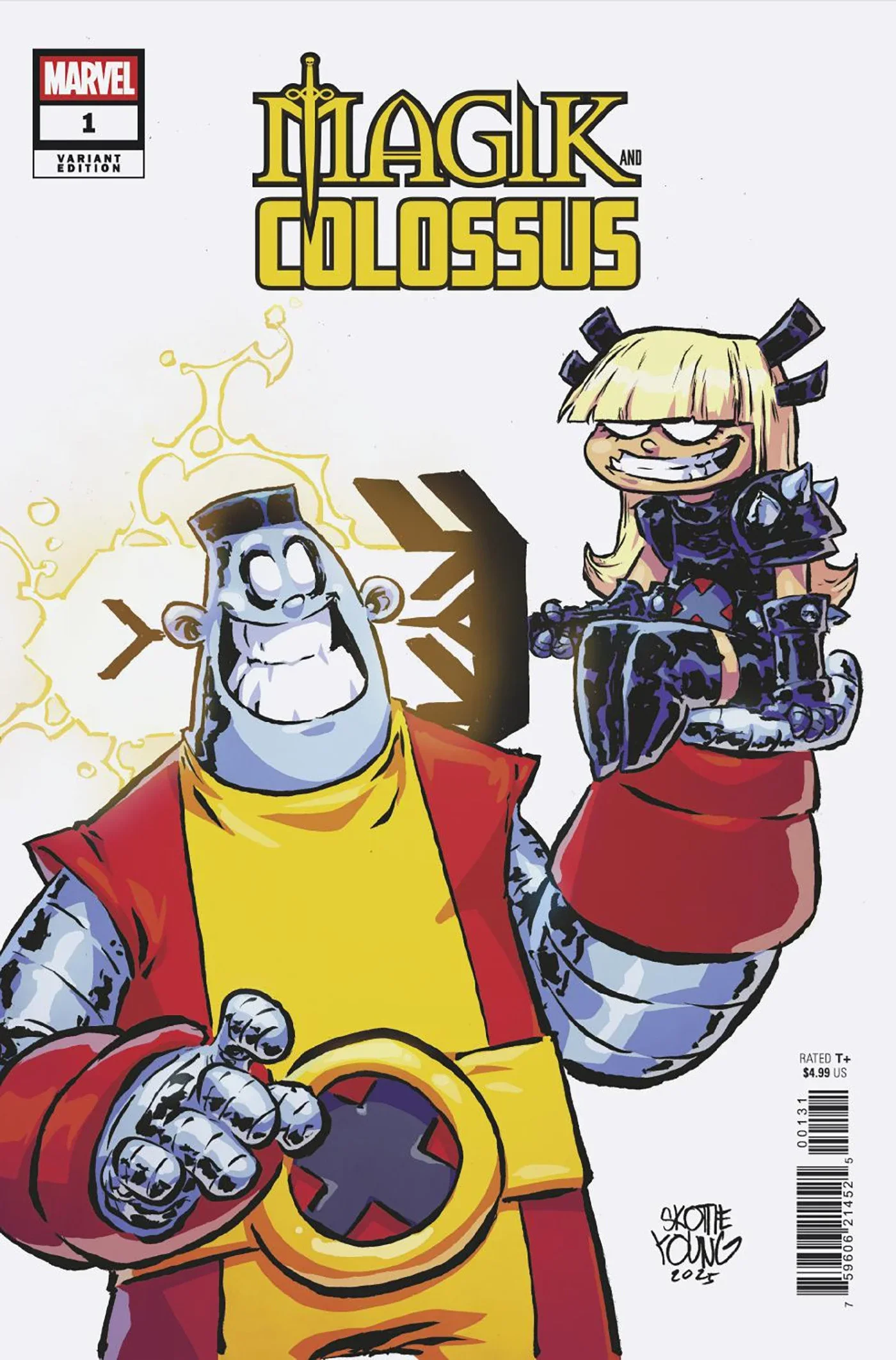Magik and Colossus #1 by Skottie Young.webp