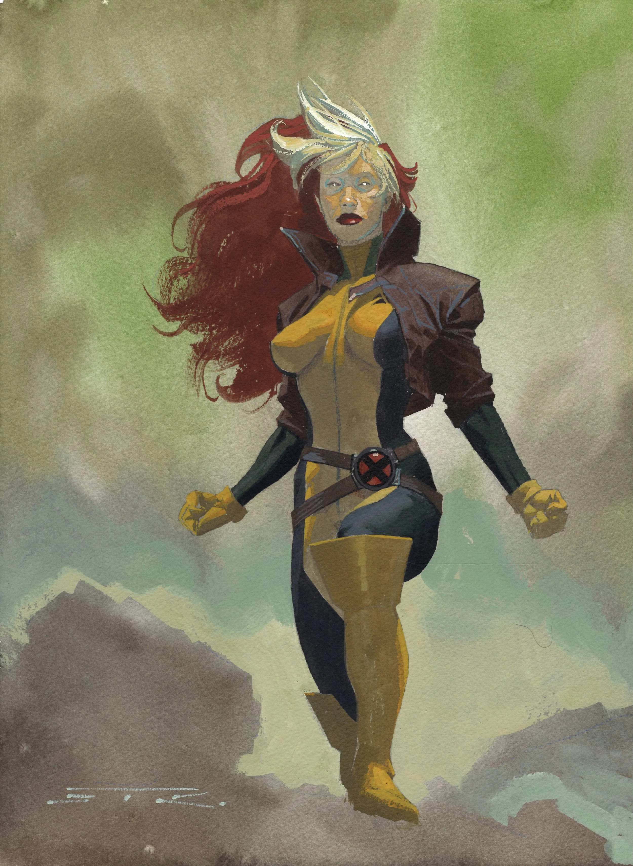 Rogue torso by Esad Ribic- $1750.JPG