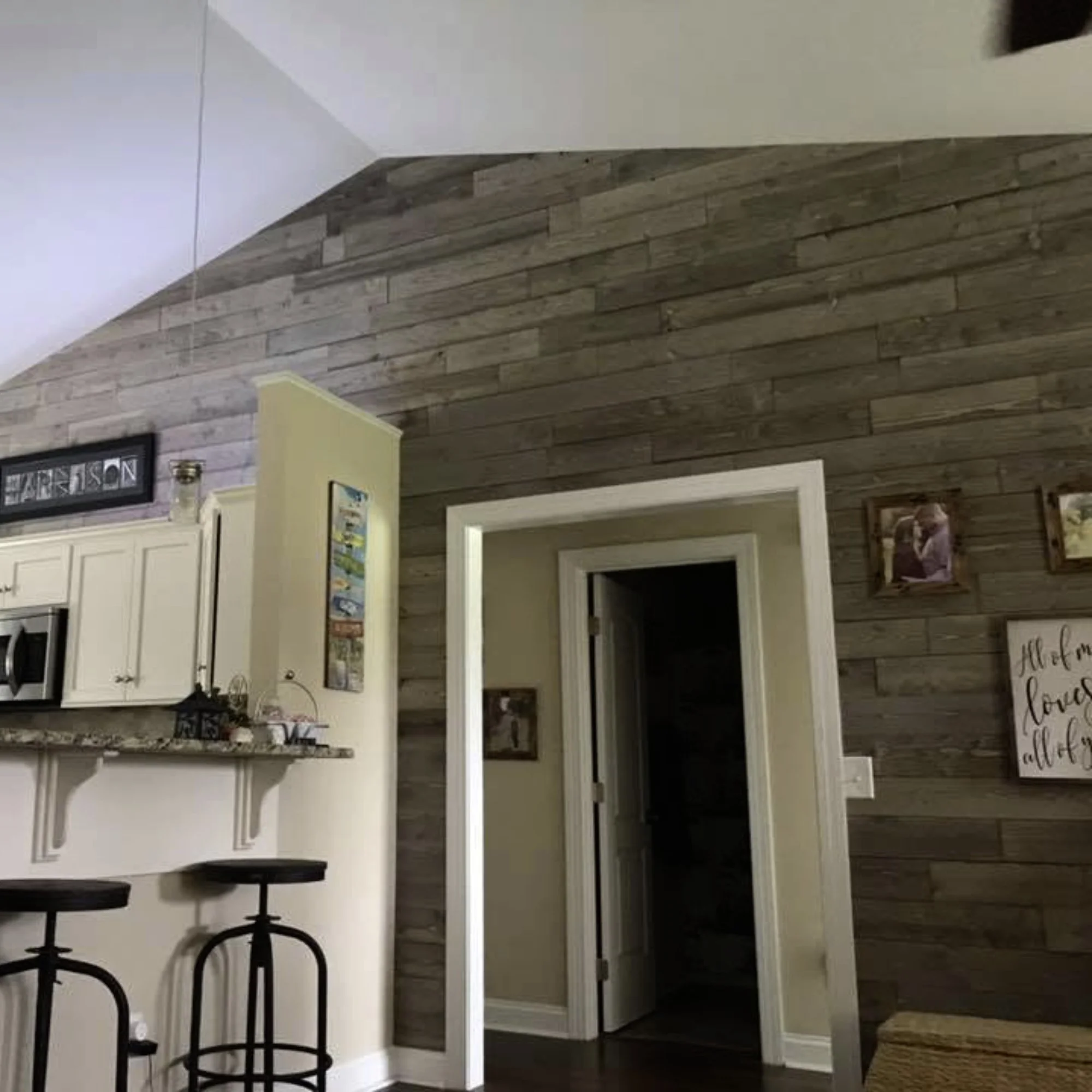Accent Wall Install In Midland, NC