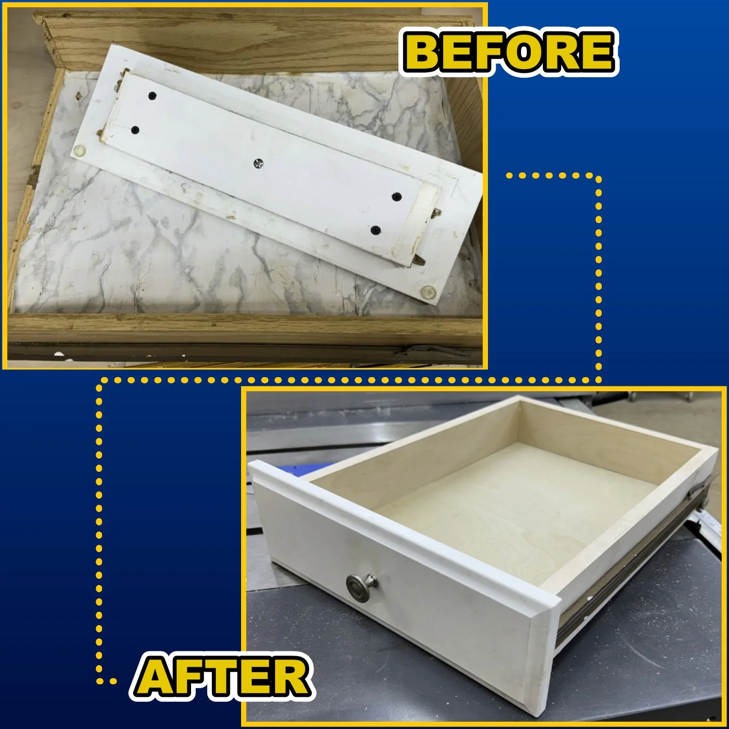 Cabinet Drawer Repair In Concord, NC