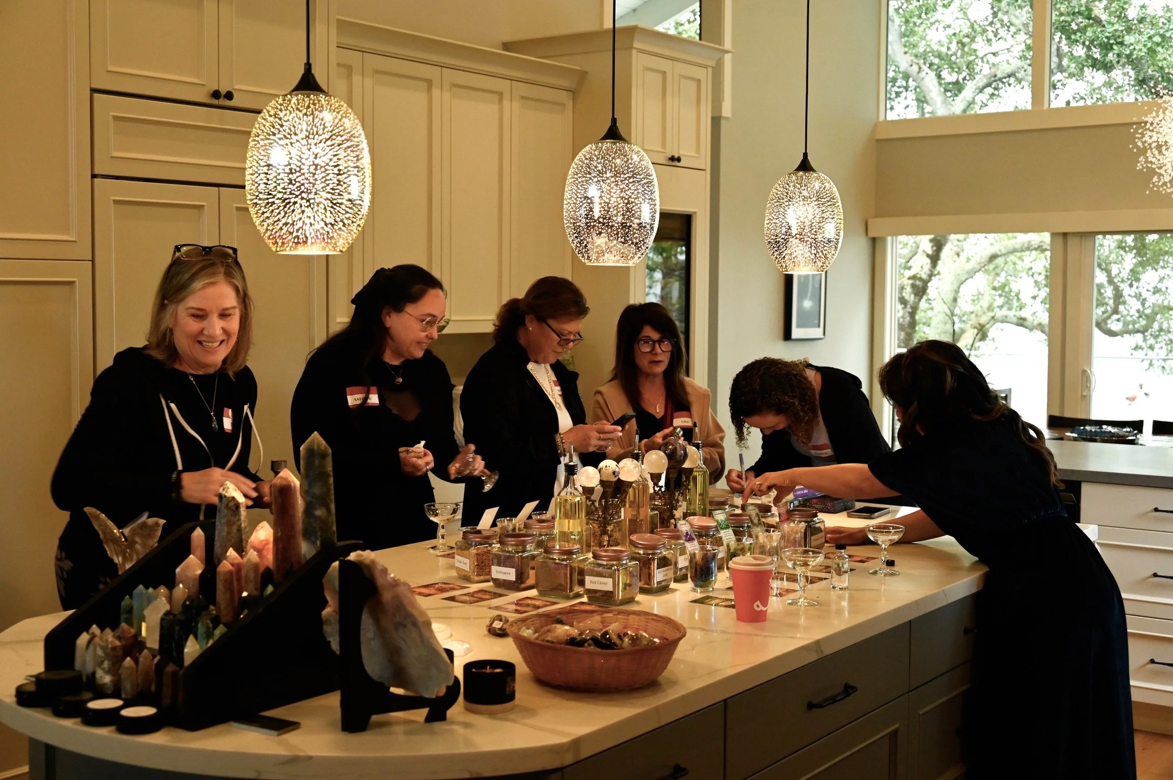 Group - Anointing Oil Station.JPG