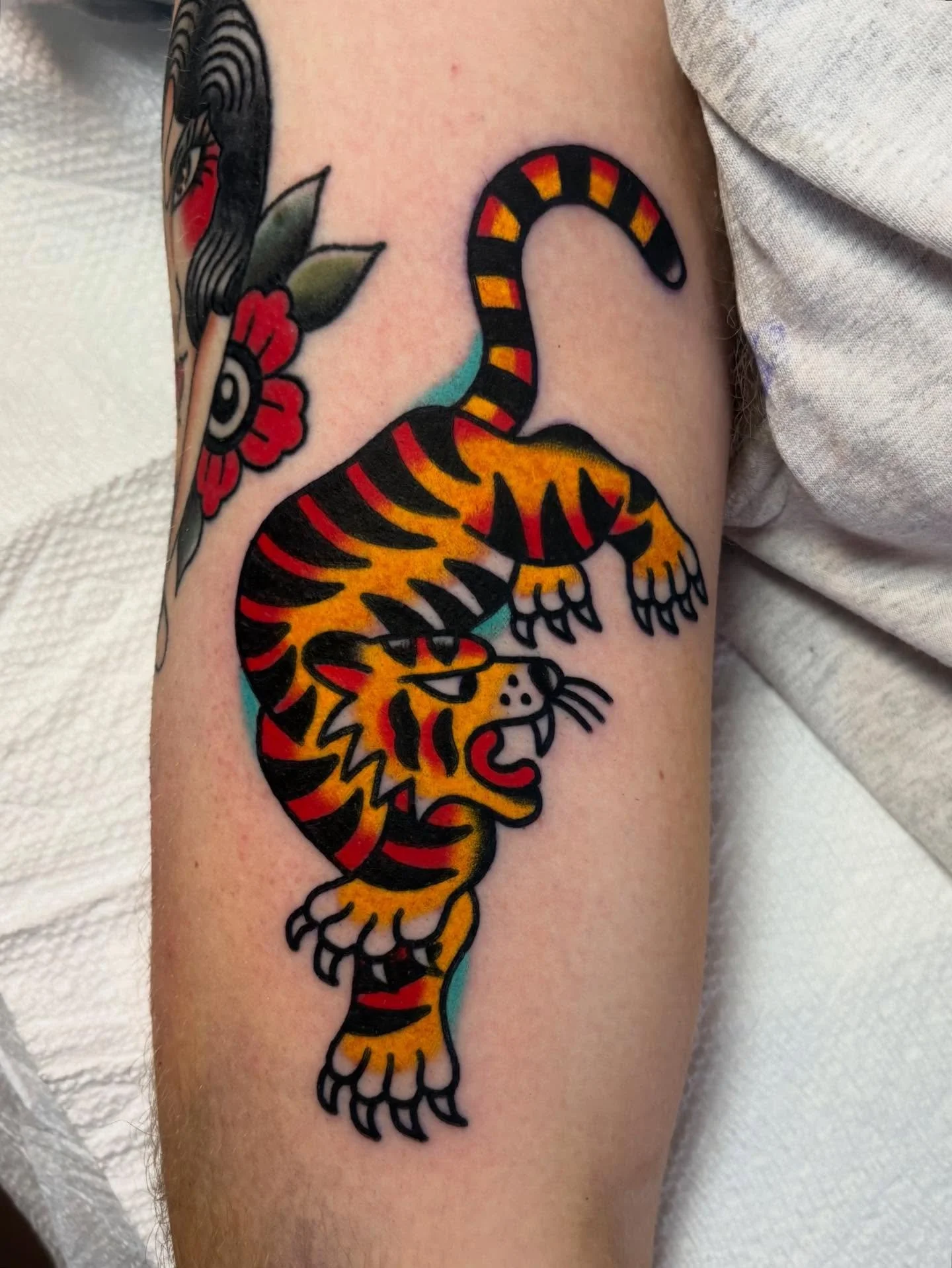 Thank you Ben
Done today at @good.omen.tattoo 🕉️