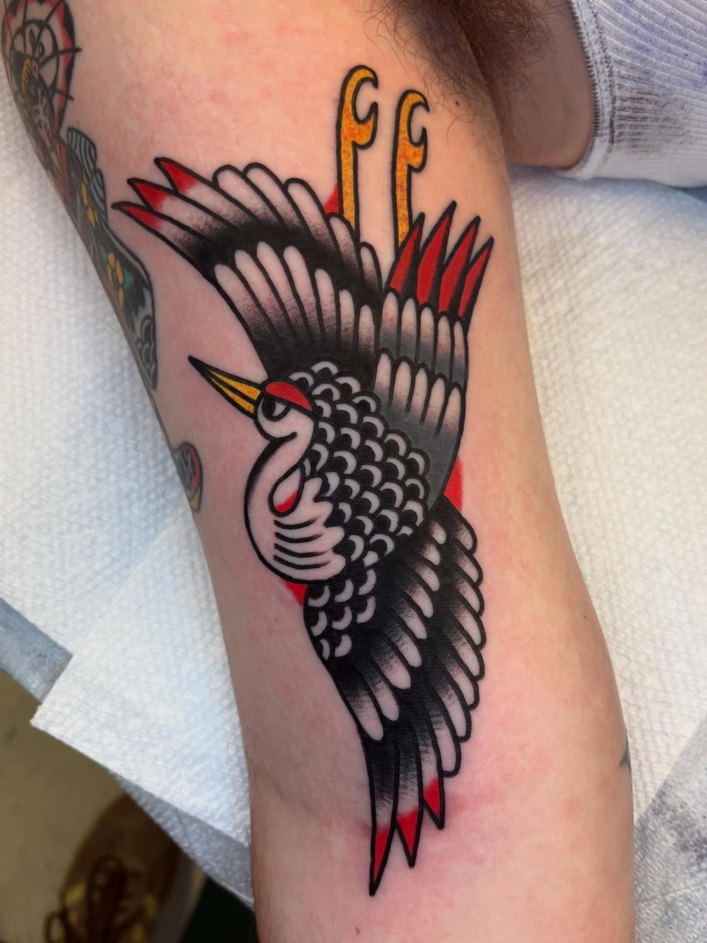 @smiletattoodayton 🌞
Thank you @robertlamb !!! Getting a chance to tattoo at this shop was a dream come true. 
Be sure to check out the whole crew at @smiletattoodayton 💞