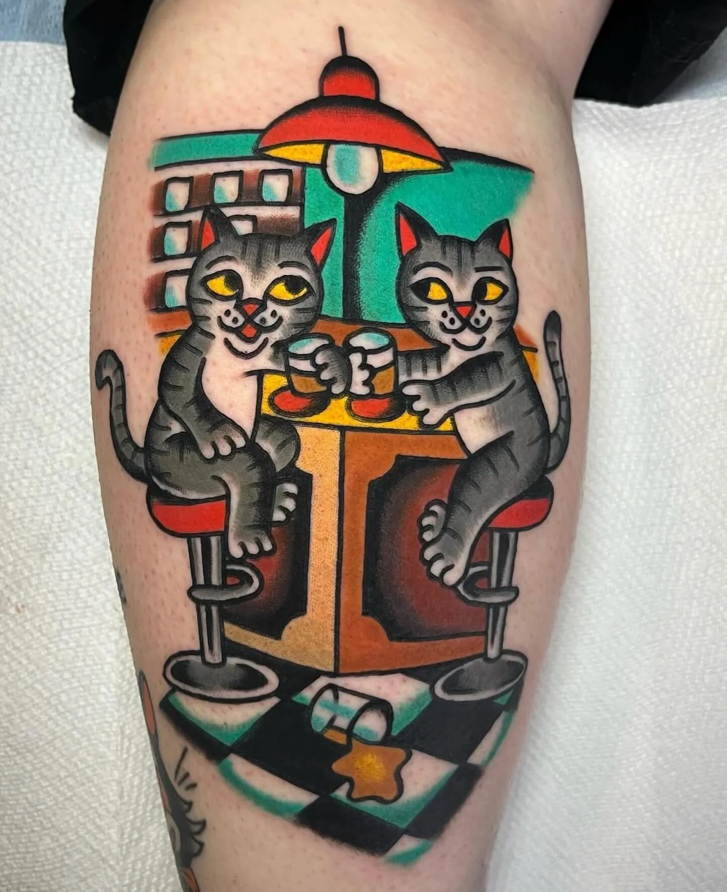 Done by @juliacampione 🌈🌈🌈 FOR BOOKING&mdash; campionetats@gmail.com
#chicago #chicagotattooartist #chicagotattooshop #chicagotattooer #chicagotattoos