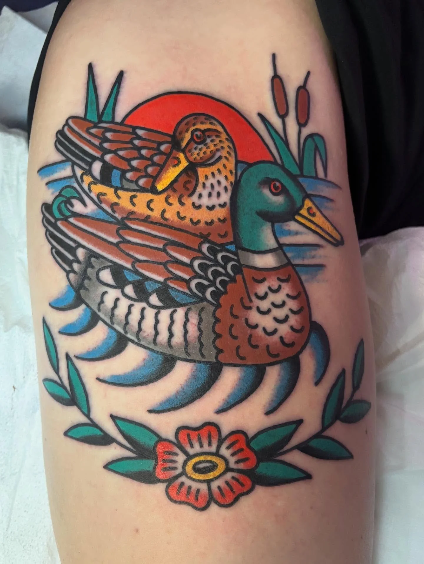 Thank you Sophia 
Done today at @good.omen.tattoo 🕉️