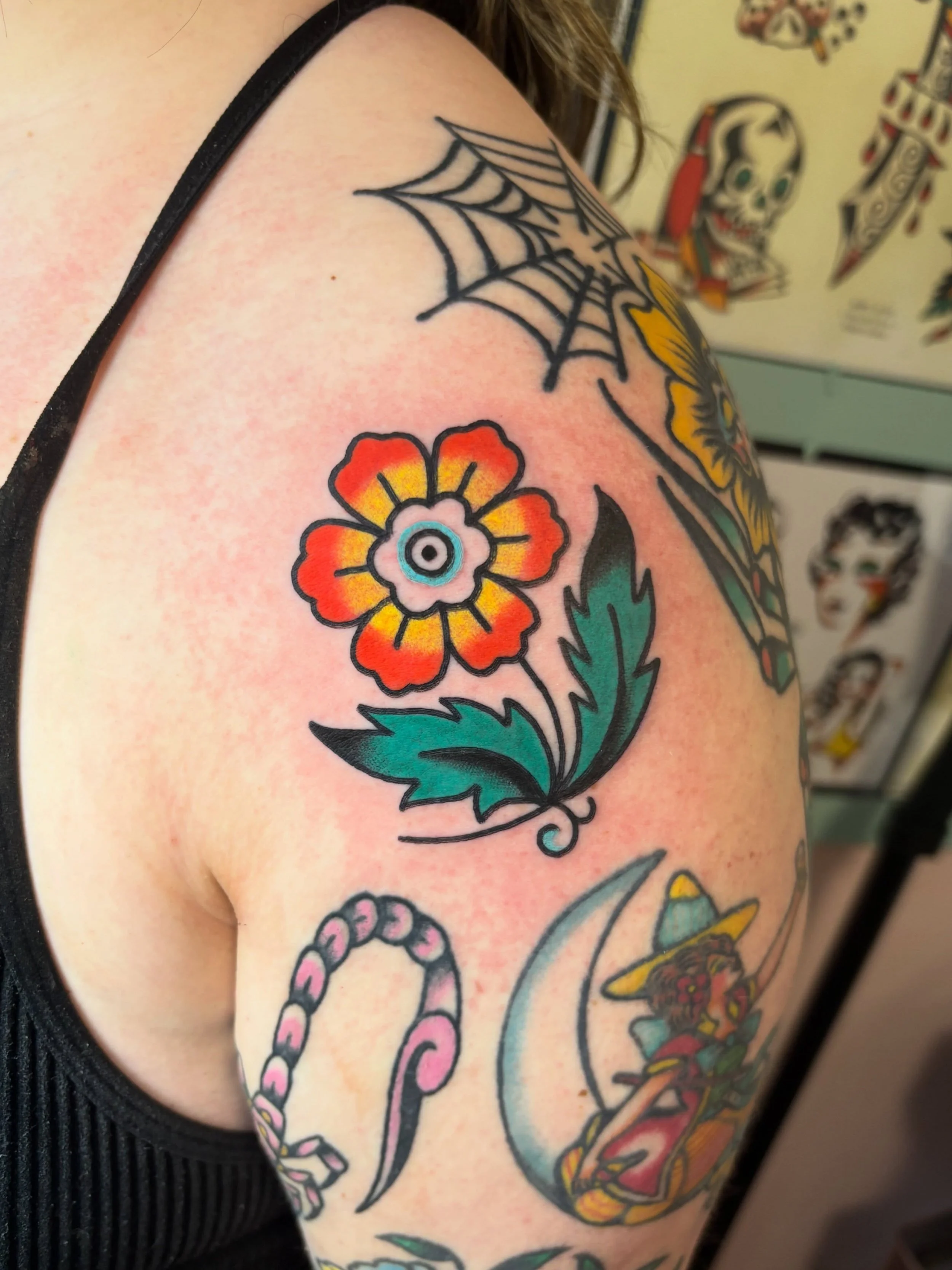 Thank you Gina
Done at @good.omen.tattoo 🕉️

#chicagotattooartist #chicagotattooer #chicagotattooshop #ladytattooers