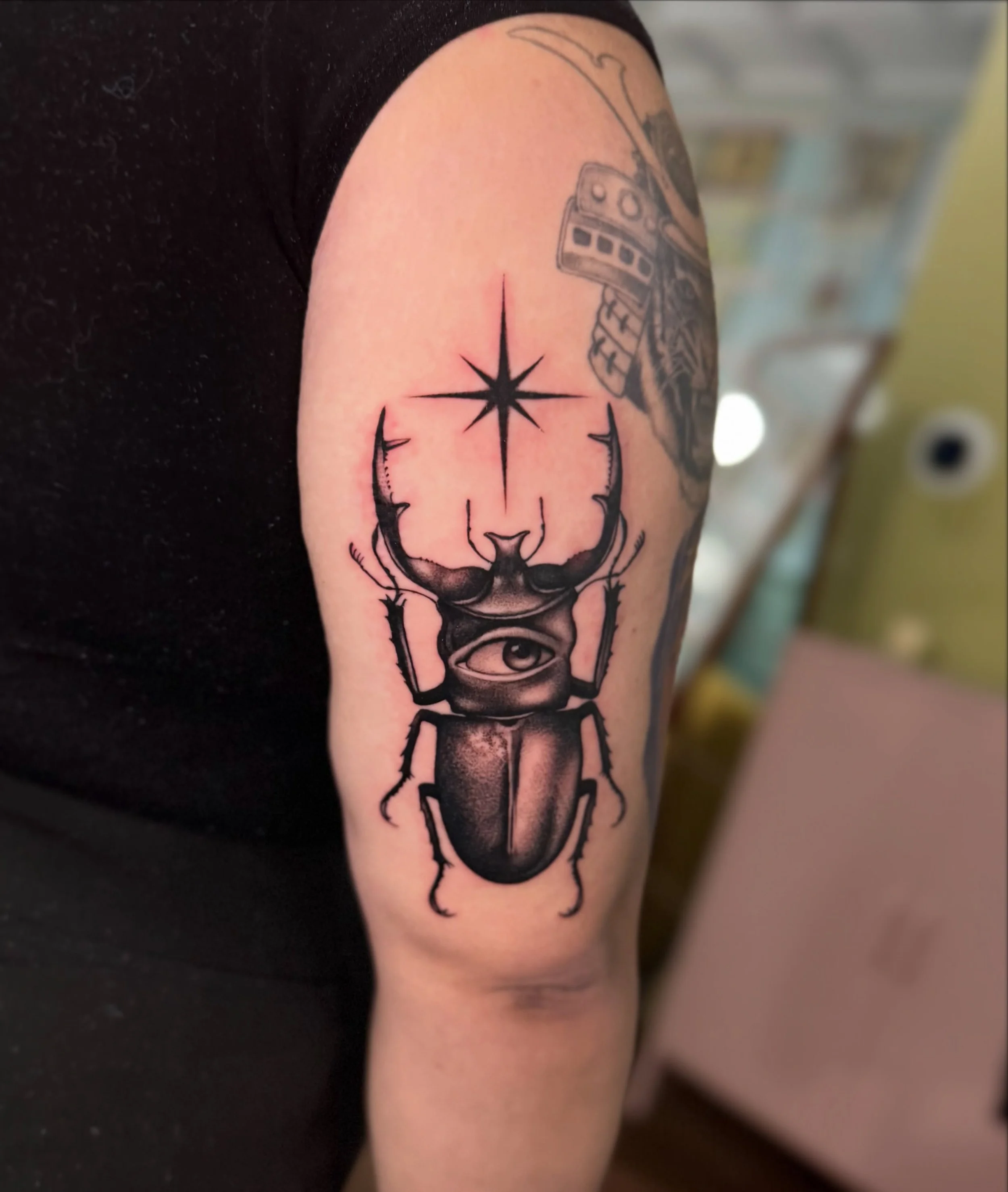 Thank you Patti for taking one of my flash pieces! I love doing tattoos like this! I have a few more in my story highlights if you wanna check them out, they&rsquo;re still looking for a home!