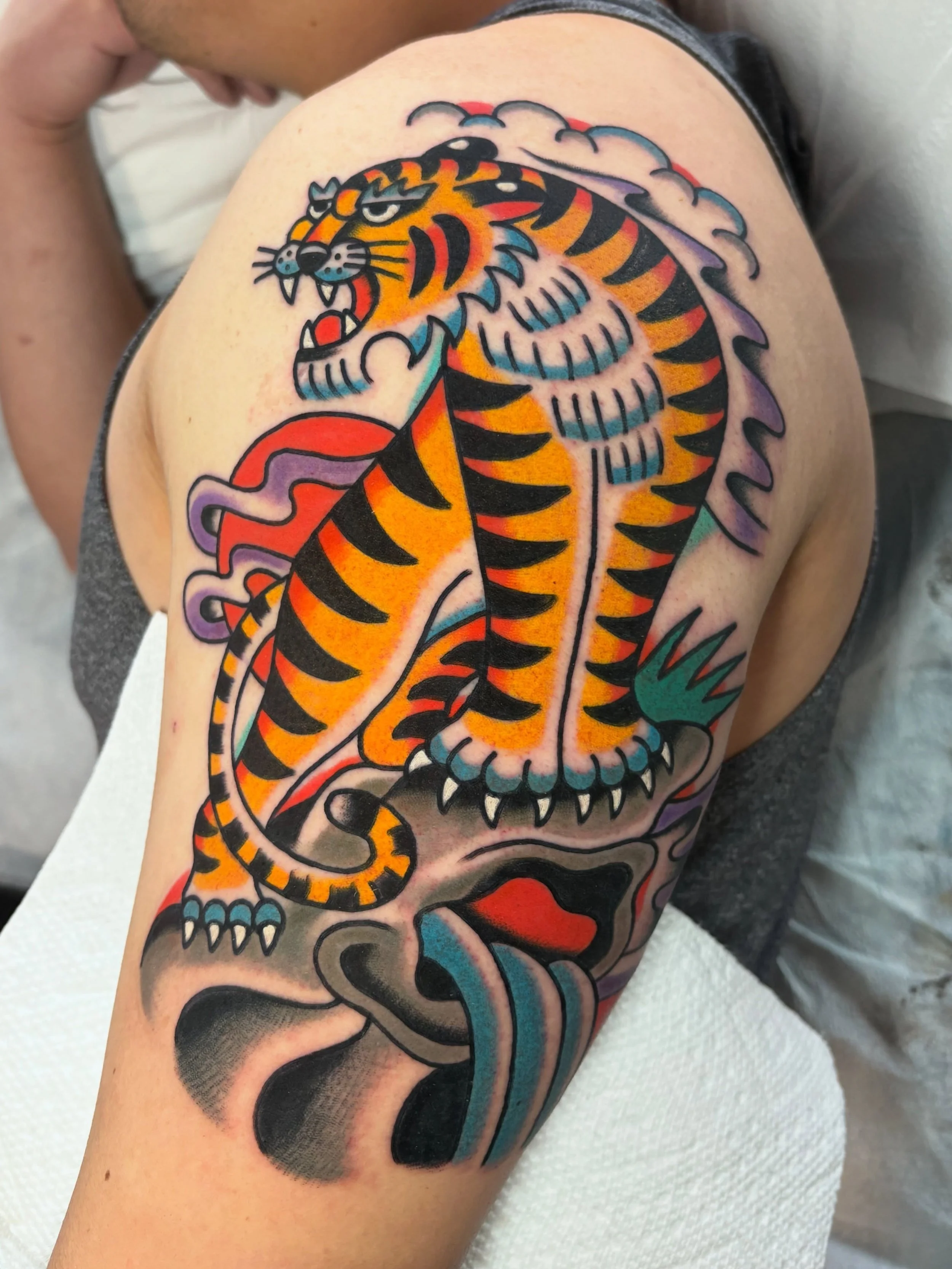 Thank you Khang
Done today at @good.omen.tattoo 🕉️