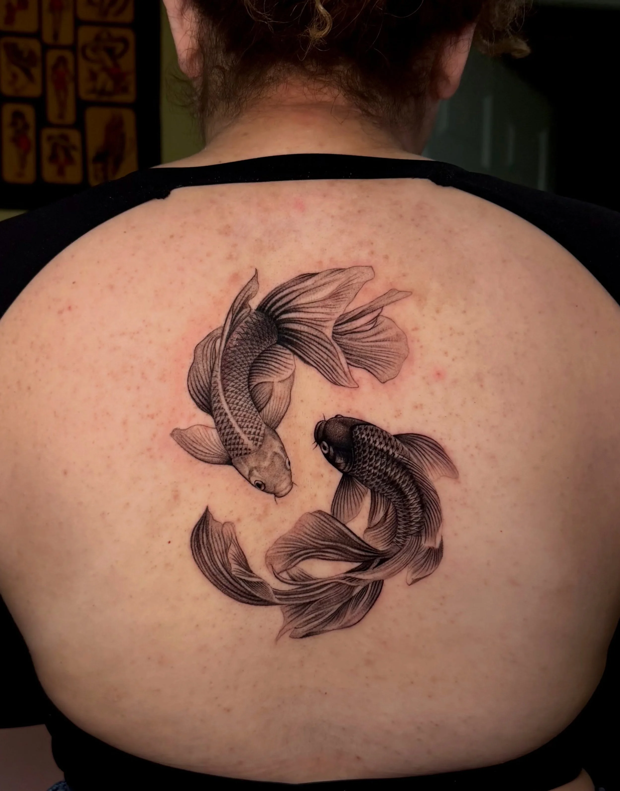 Fish I did for Julianna ✨
Thank you for trusting me with such a beautiful project.

You can find me at 🕉️ @good.omen.tattoo 🕉️ hit me up for more info or bookings!