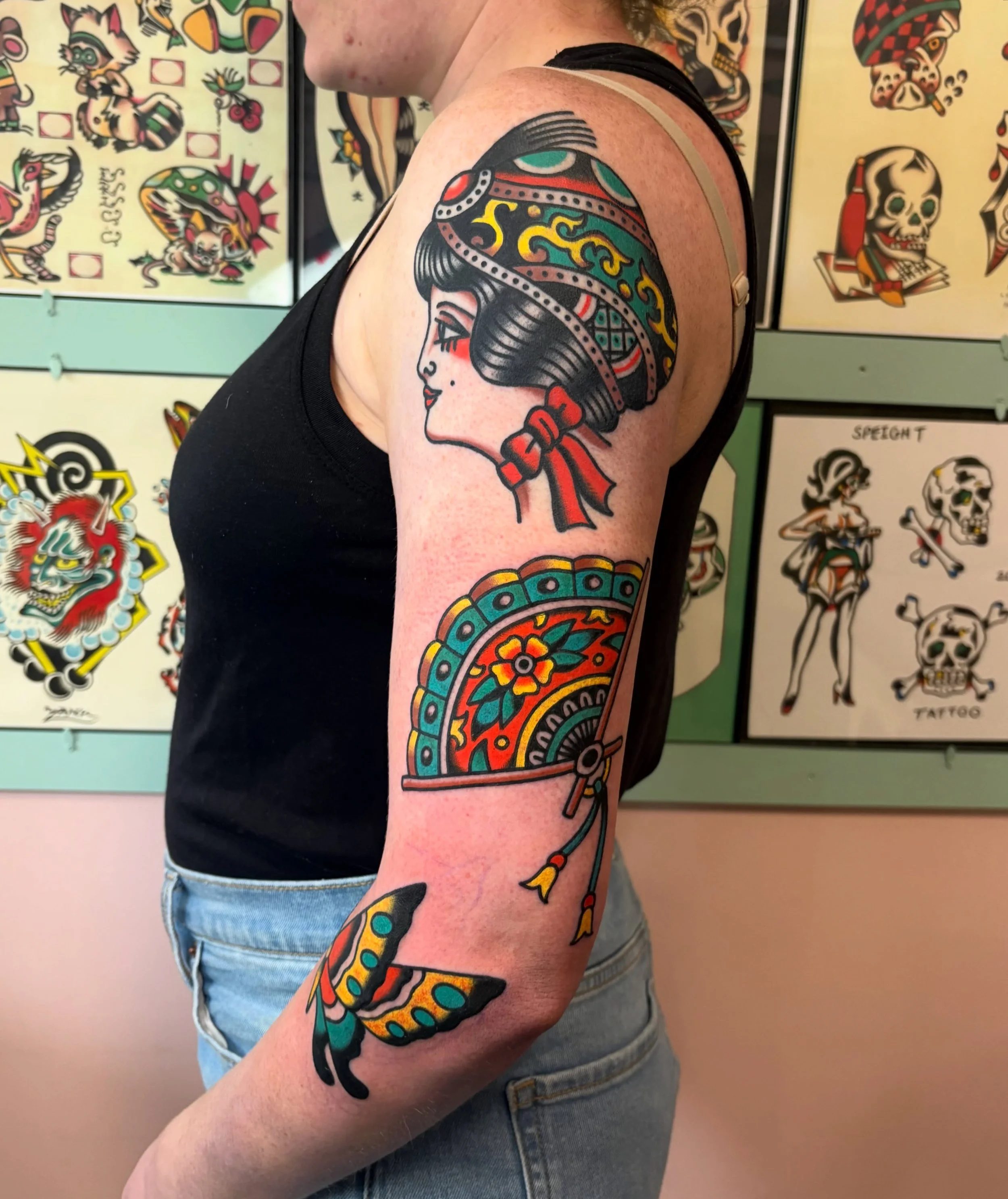 Fresh &amp; healed by by @juliacampione 🌈🌈🌈 FOR BOOKING&mdash; campionetats@gmail.com
#chicago #chicagotattooartist #chicagotattooshop #chicagotattooer #chicagotattoos