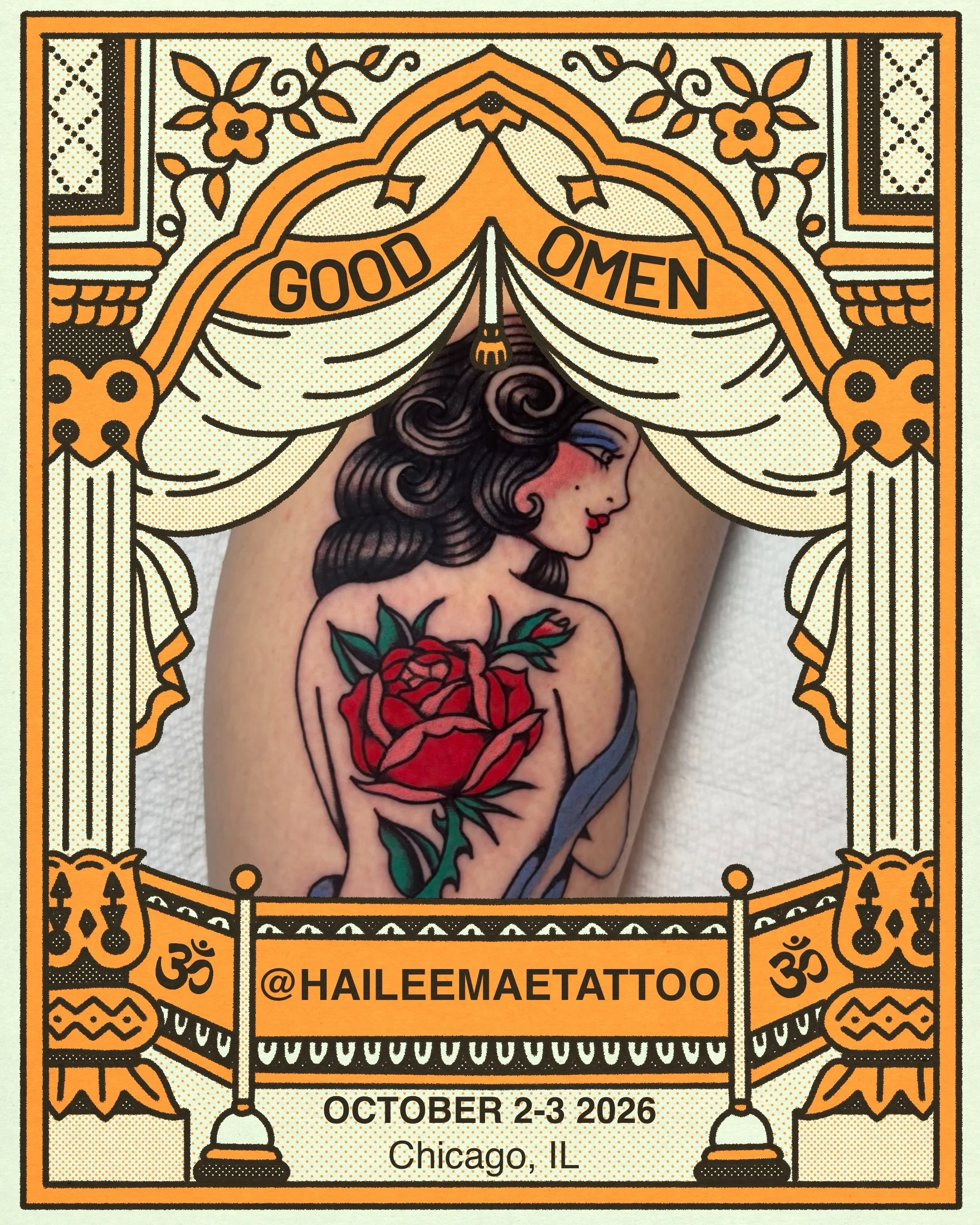 @haileemaetattoo will be with us 10/2 &amp; 3 🕉️🕉️🕉️ Link in her bio to book @haileemaetattoo @haileemaetattoo @haileemaetattoo 

#chicagotattooshop #chicagotattoos #chicagotattooartist #chicagotattooer #chicagobucketlist