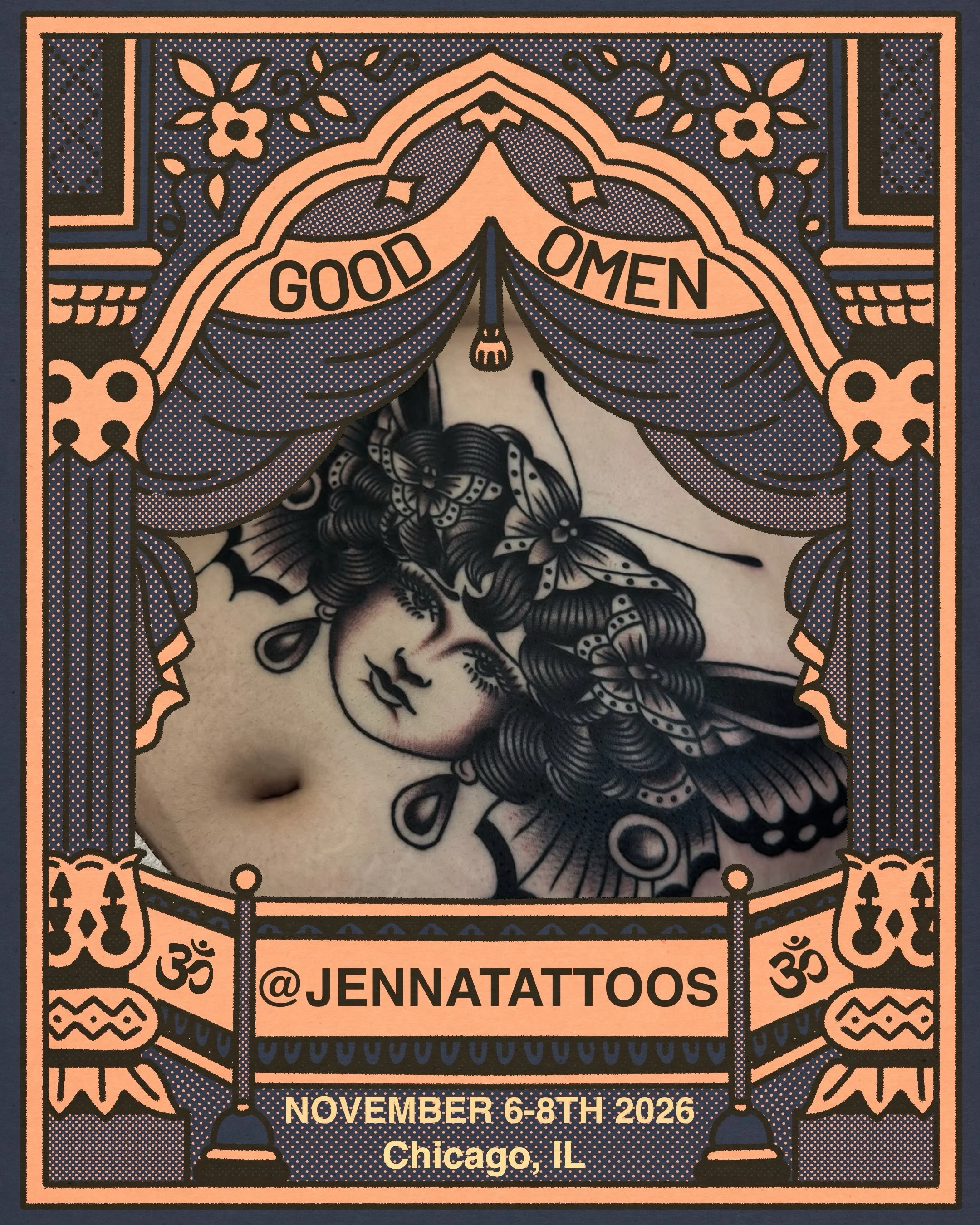 @jennatattoos will be with us 11/6-8 🕉️🕉️🕉️ FOR BOOKING&mdash; 📧 jennatattoos@gmail.com @jennatattoos @jennatattoos @jennatattoos

#chicagotattooshop #chicagotattooshops #chicagotattooer #chicagotattoos #chicagotattooartist