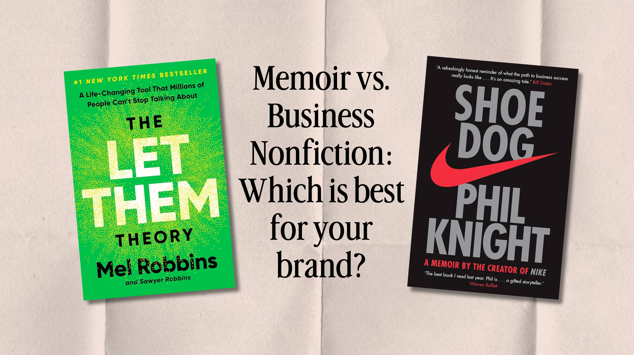 Memoir Vs. Business Nonfiction: Which One Should a CEO Write First?