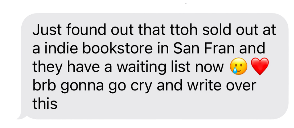 #1 bestseller text message