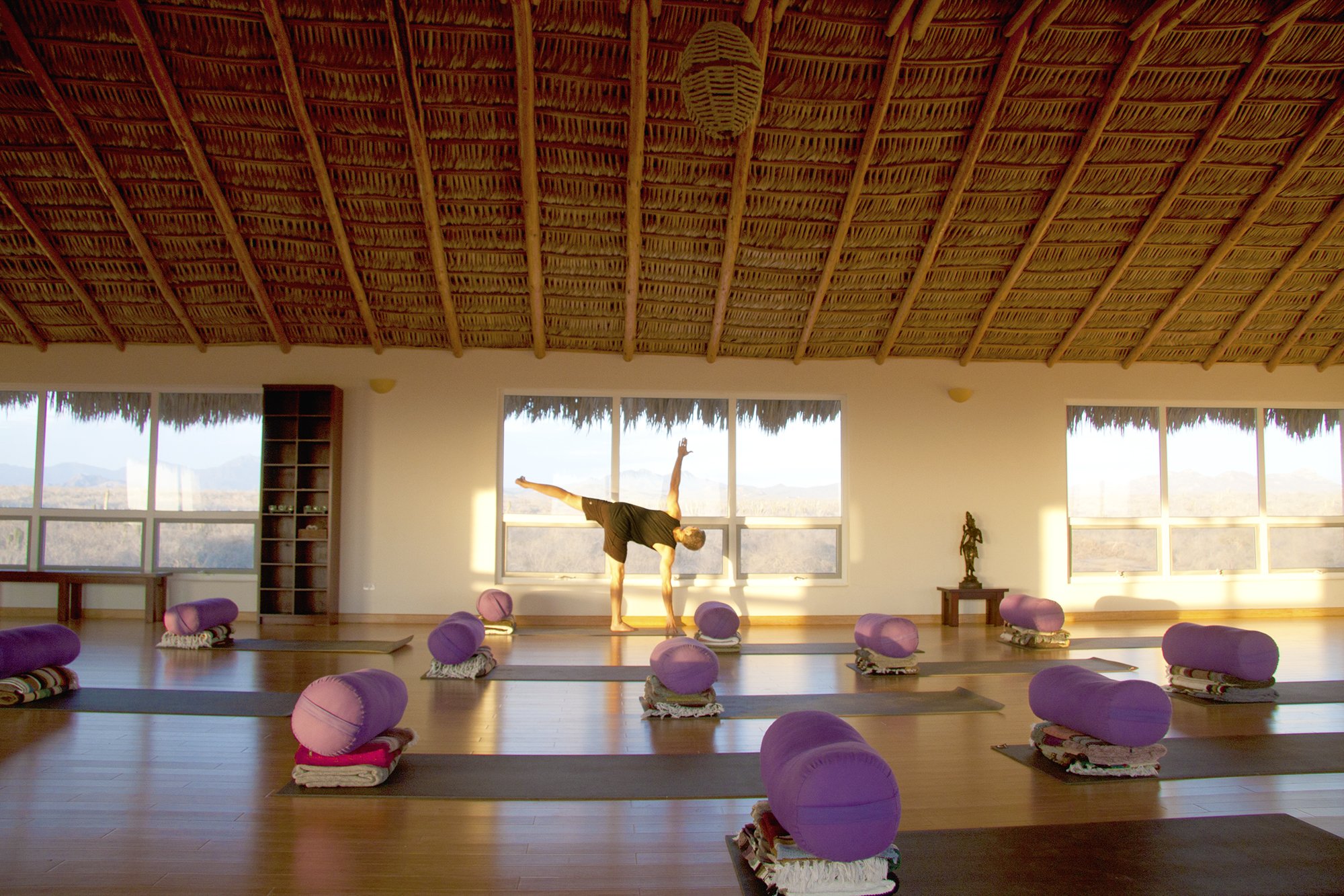 Yoga at the Resort in Baja Mexico