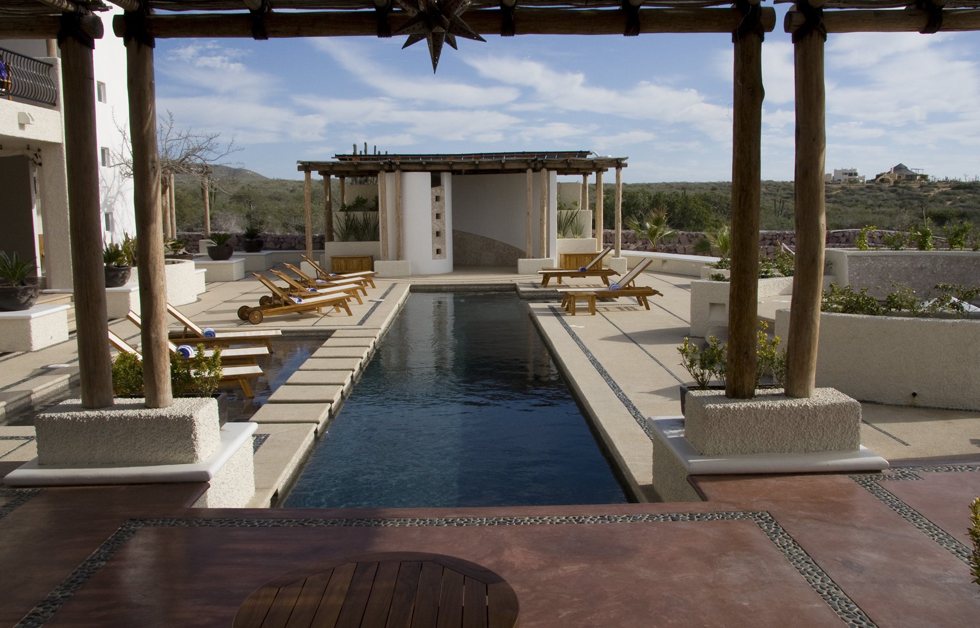 Swimming Pool at the Resort in Baja Mexico (Copy) (Copy)