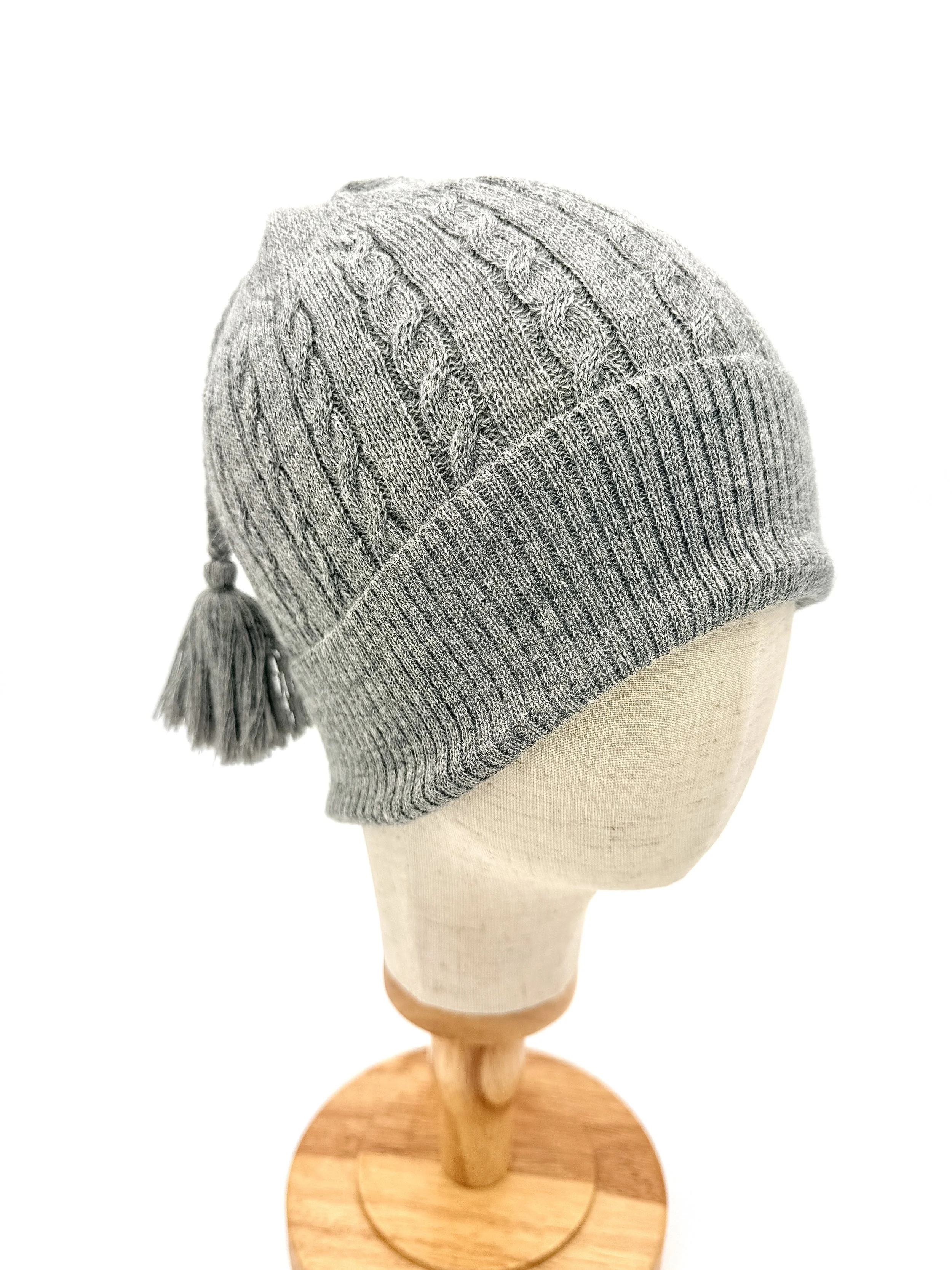 Hat with Tassels Grey (3).JPG