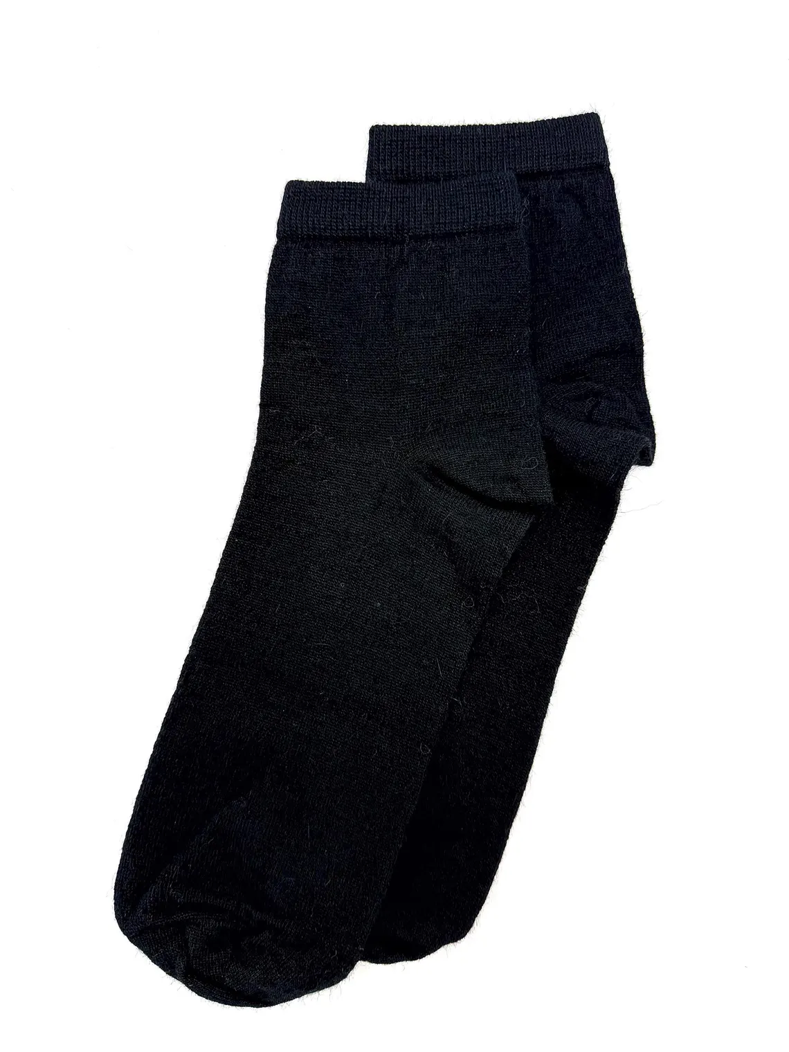Baby Alpaca Ankle Socks Color Black