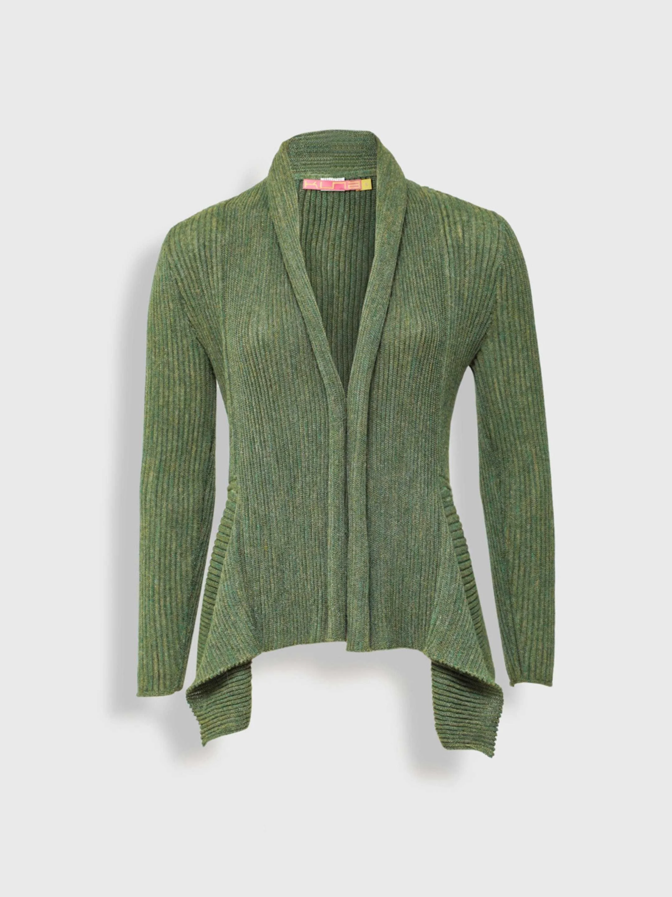 Yzzie Cardigan Baby Alpaca Color Green 1.jpg