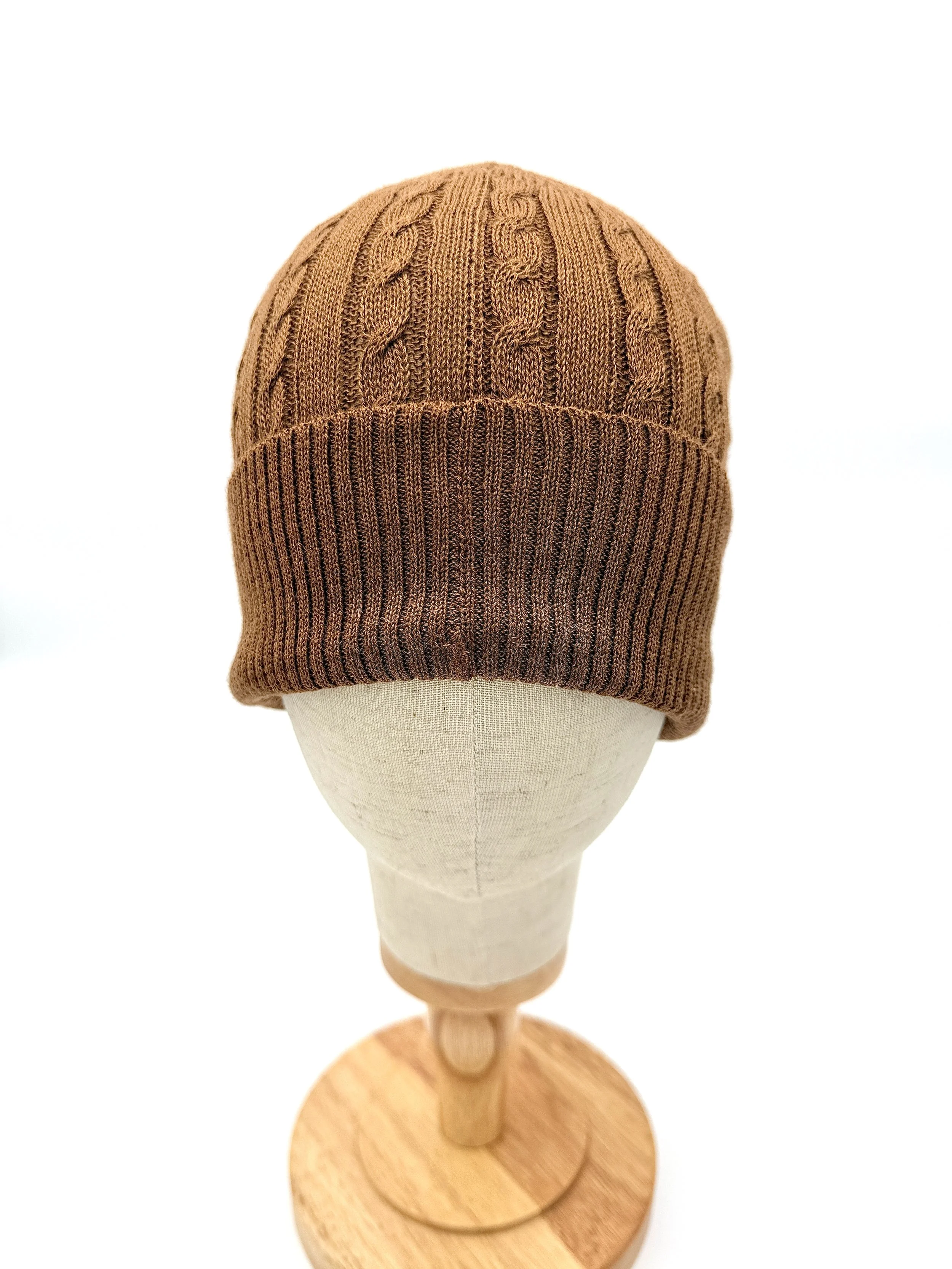 Hat with Tassels Brown (3).JPG