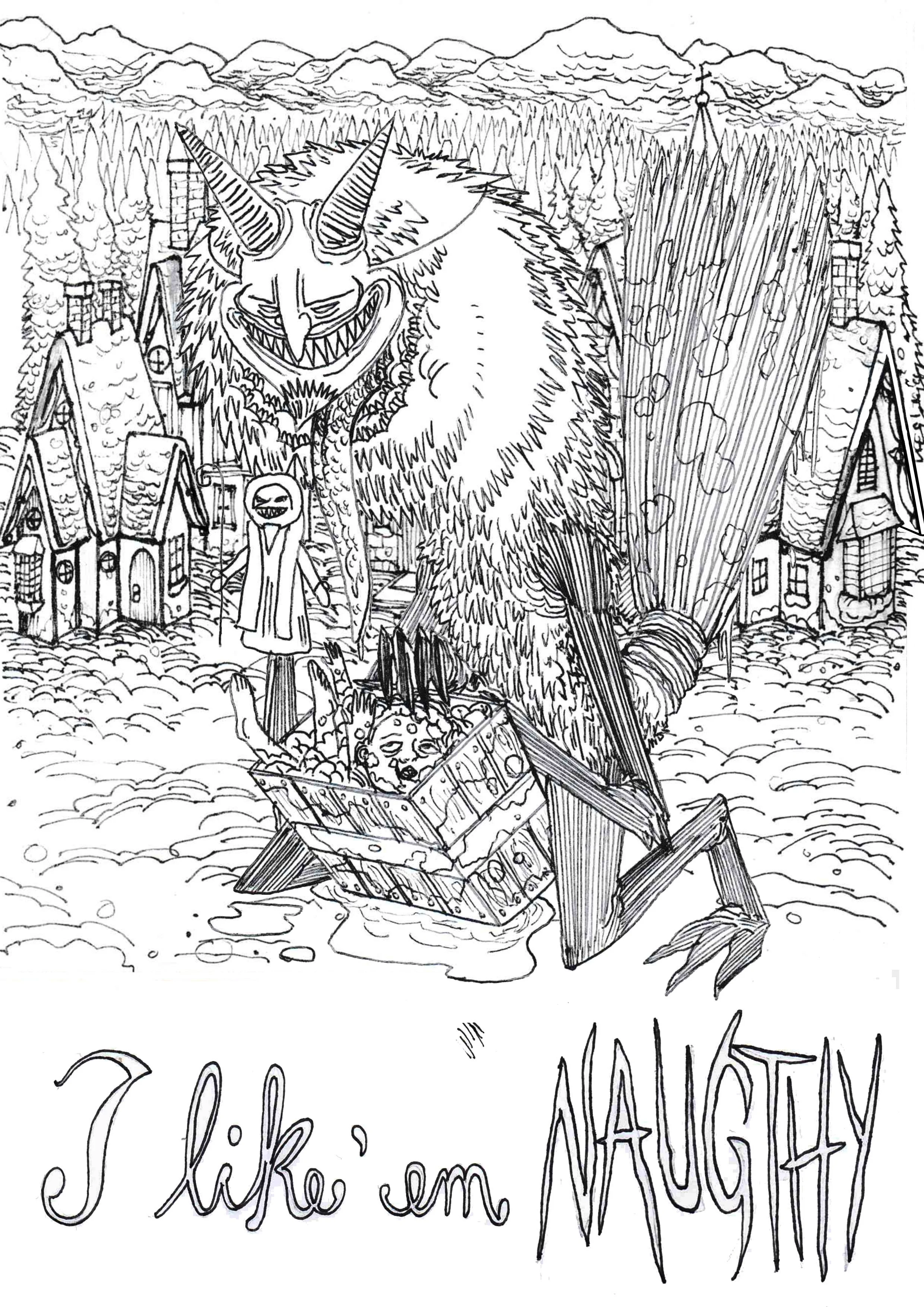 etienne,cipriani,filmmaker,illustratorstoryboard,monster,krampusBW.jpg